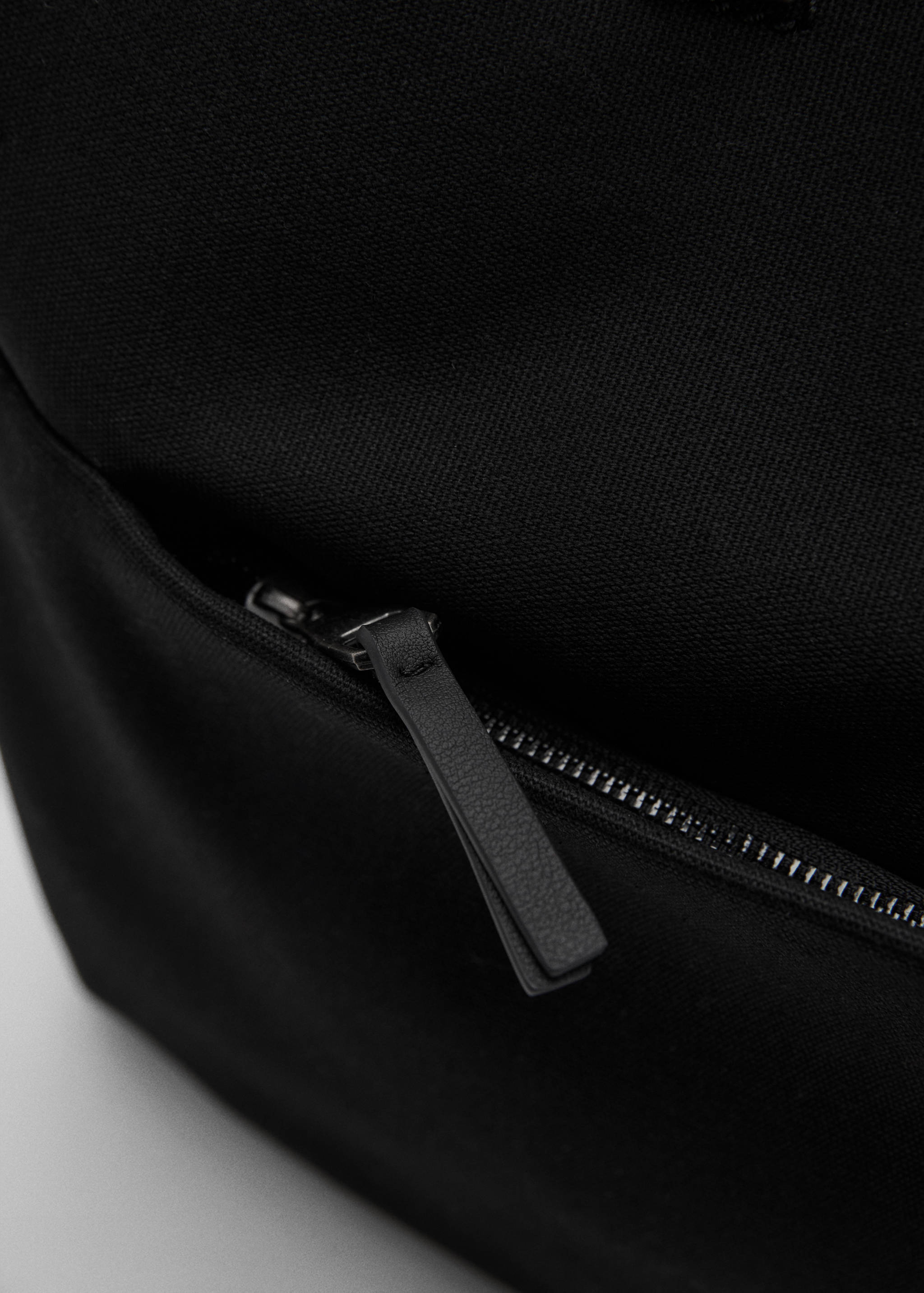 Cotton tote bag with front pocket - Details of the article 2