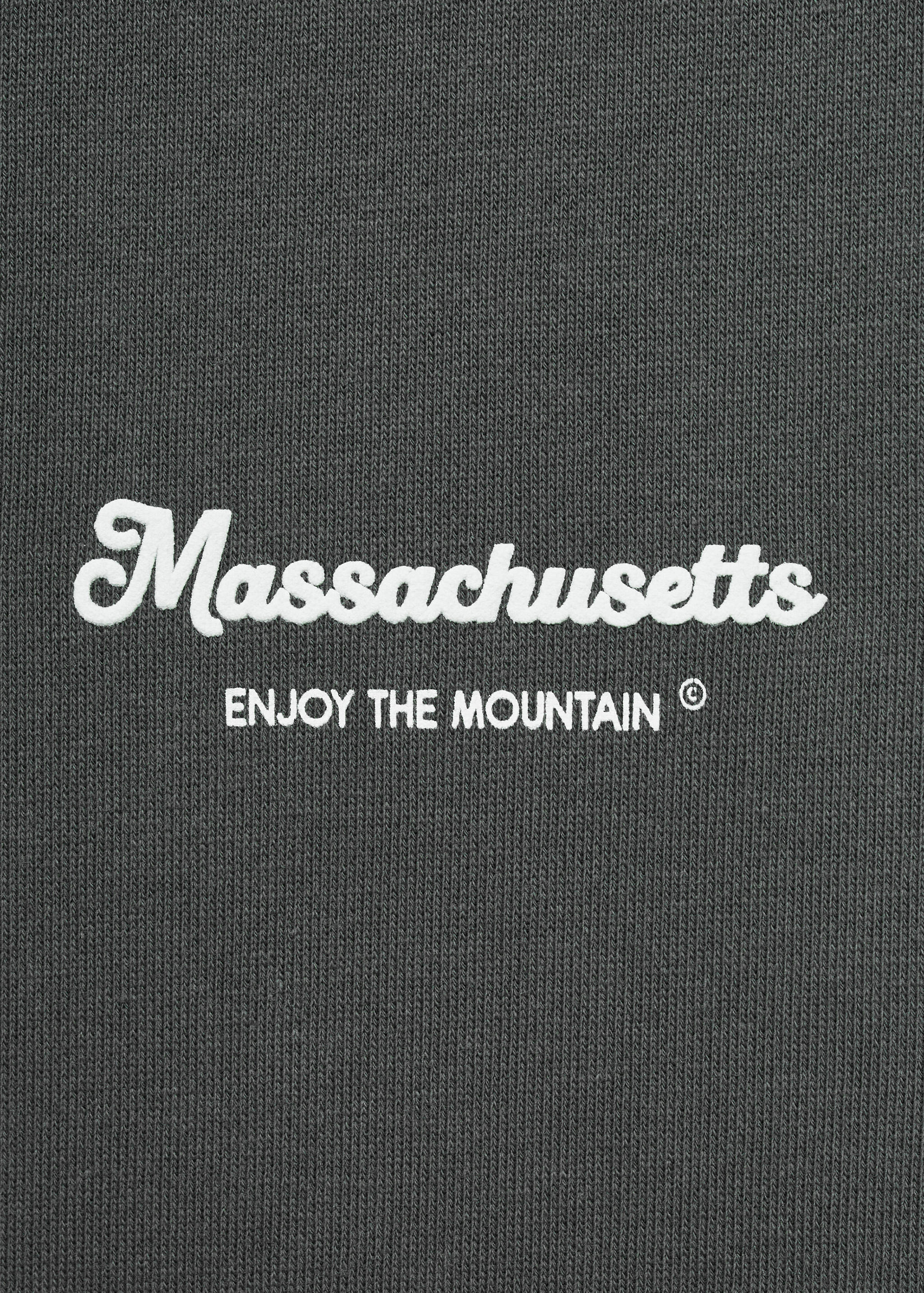 Принтованный свитшот из хлопка - Деталь изделия 8