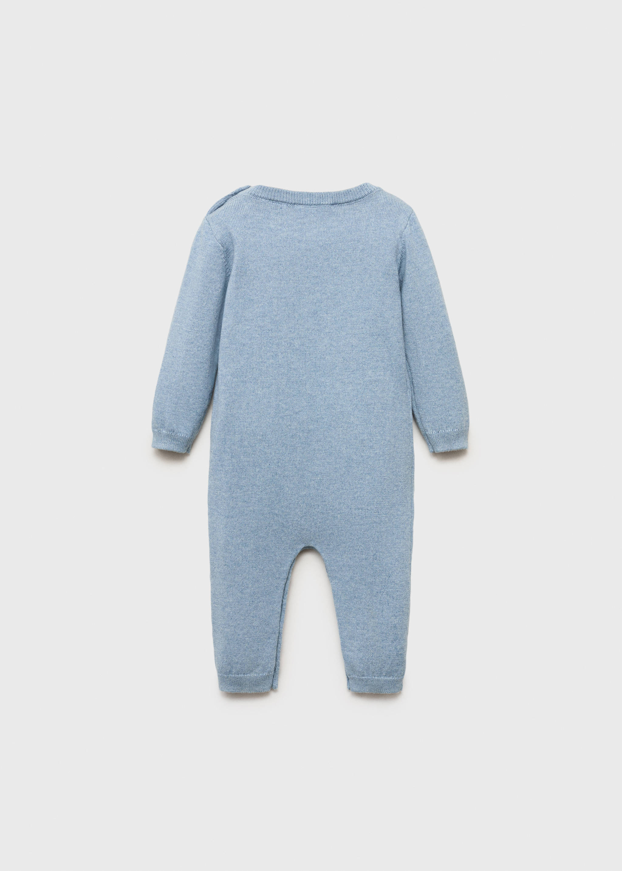 Long chest-pocket jumpsuit - Reverse of the article