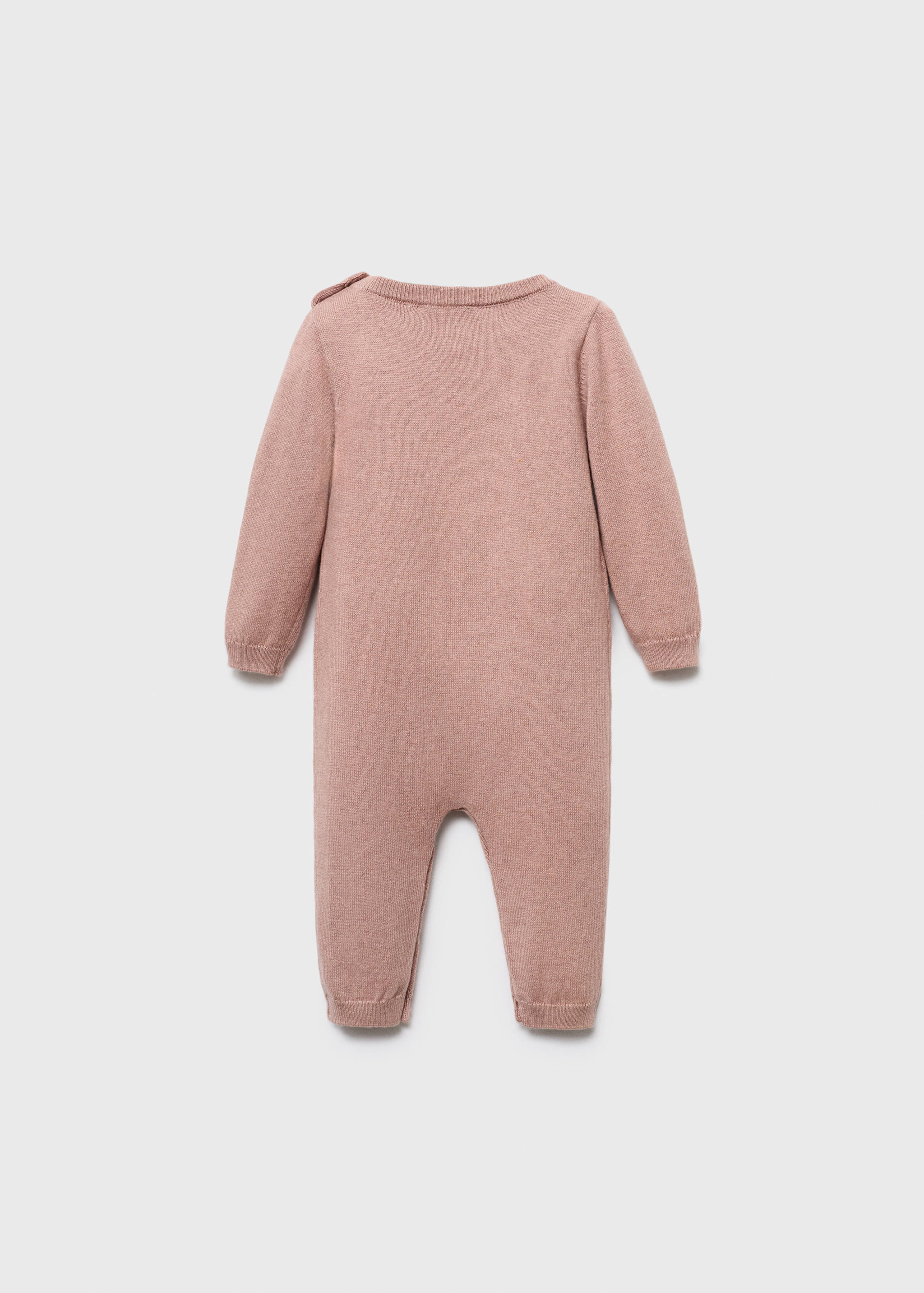 Long chest-pocket jumpsuit - Reverse of the article