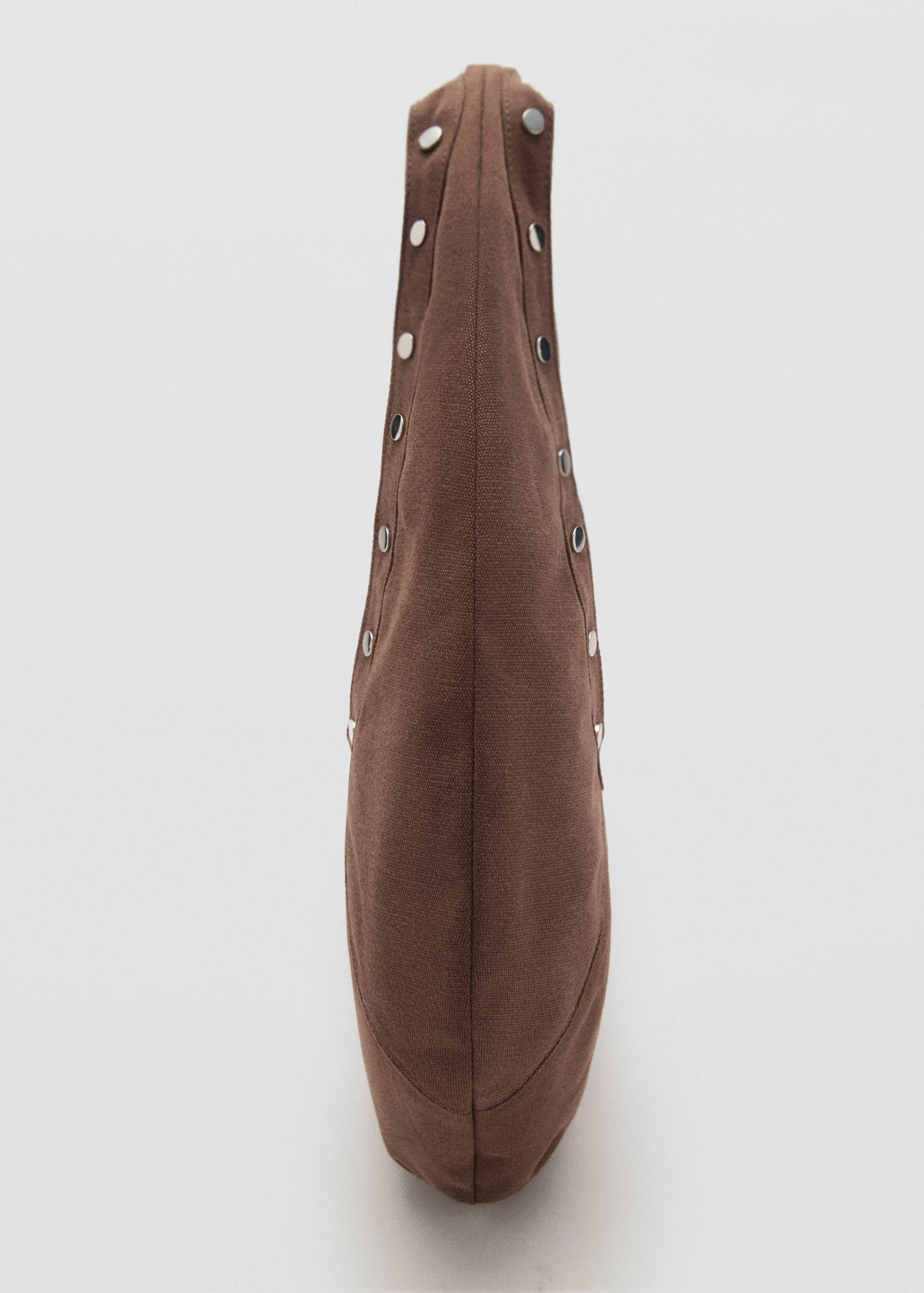 Oval studded shoulder bag - Details of the article 1