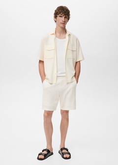 Structured knitted shorts — Off White 2