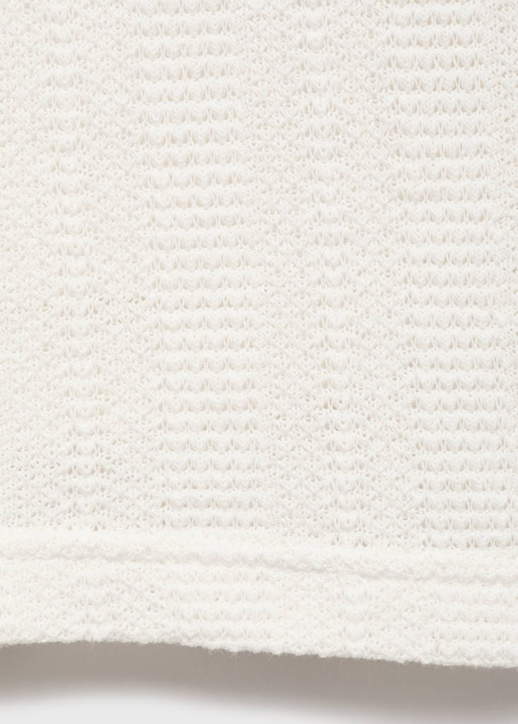 Structured knitted shorts — Off White