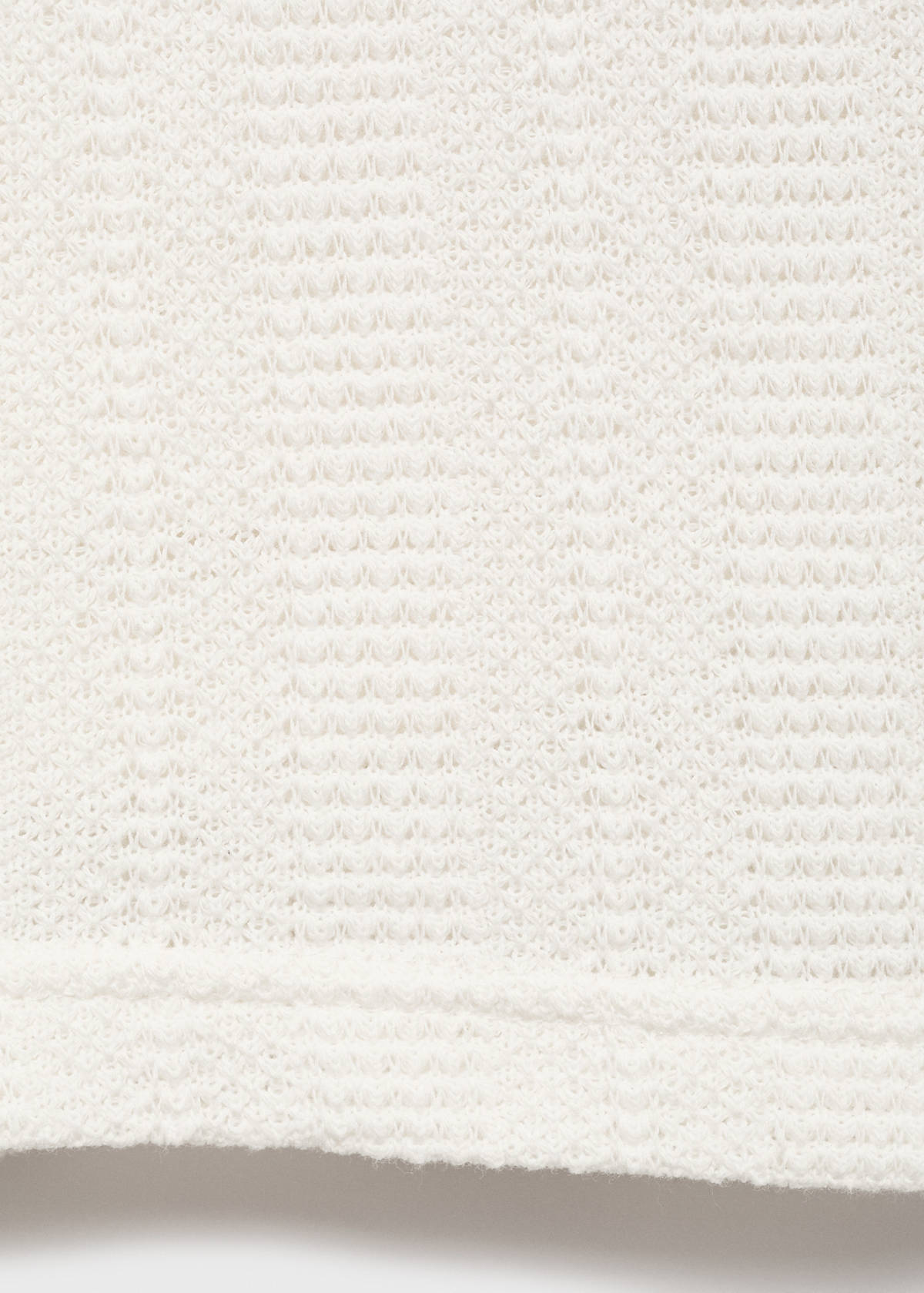 Structured knitted shorts — Off White