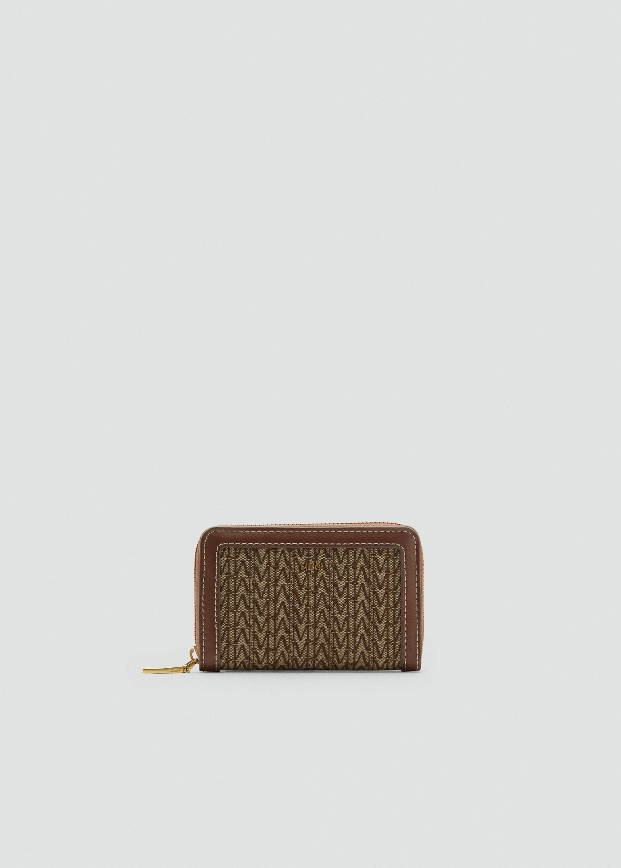 Billetera mediana logo jacquard - Artículo sin modelo