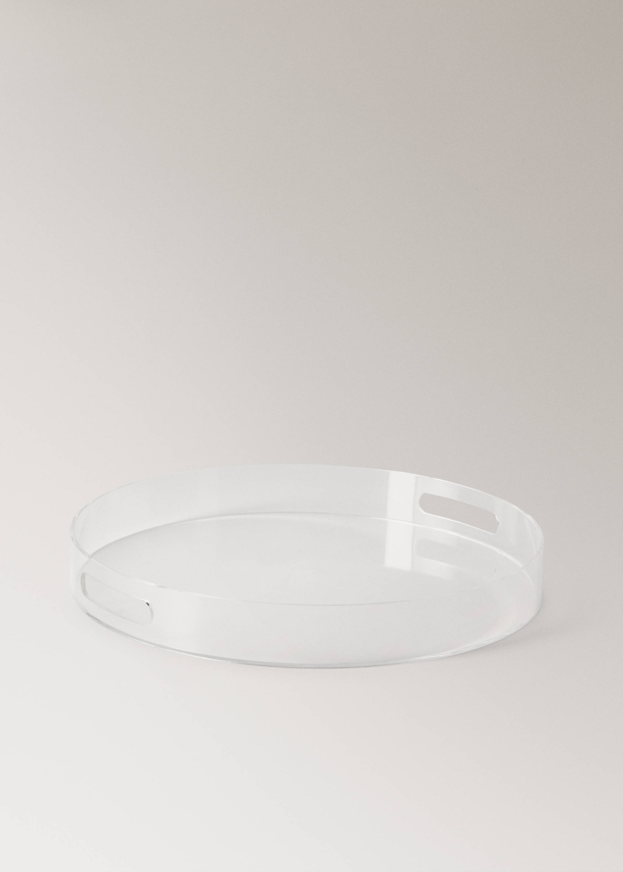 Round acrylic tray - Details of the article 1