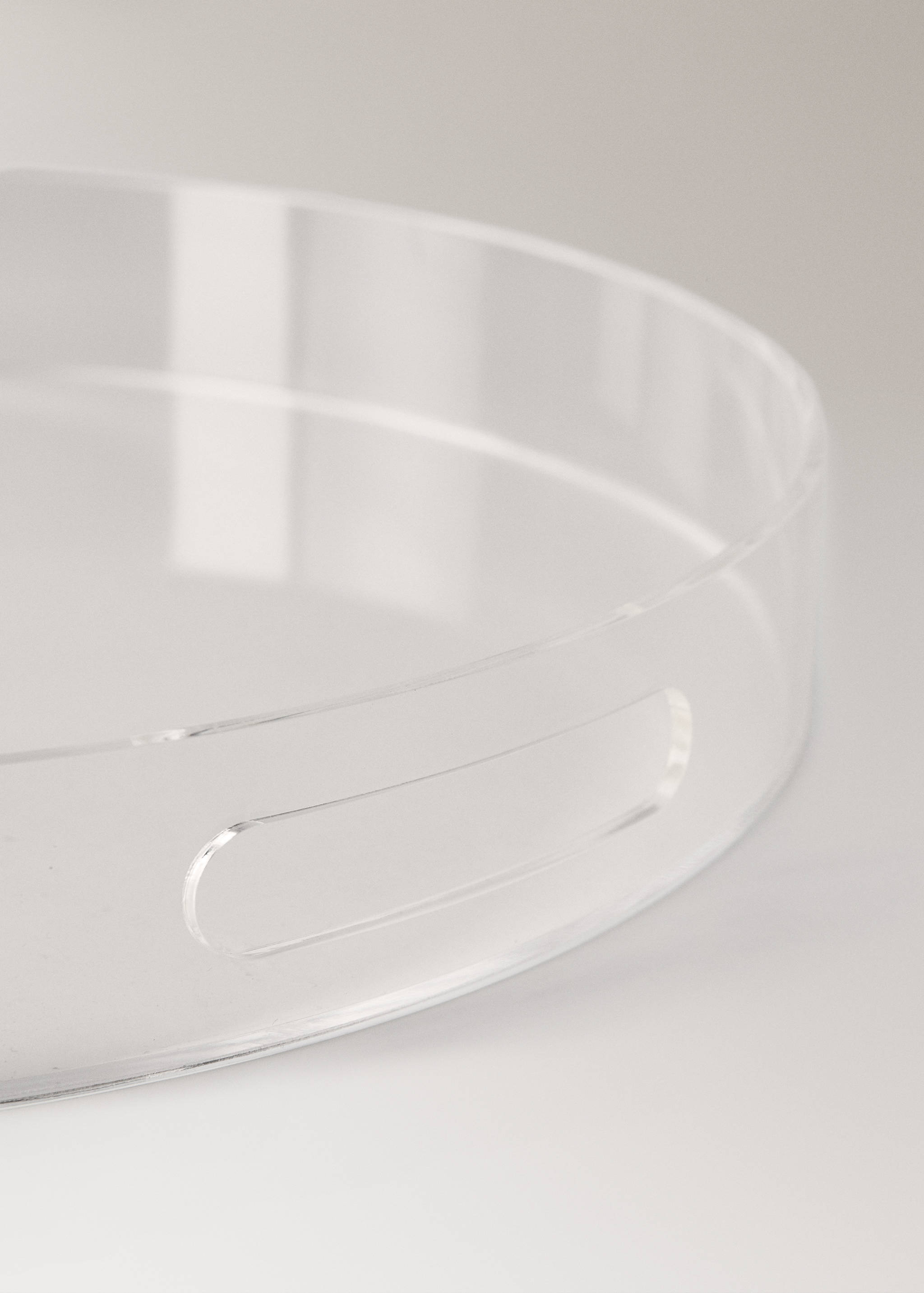 Round acrylic tray - Details of the article 2
