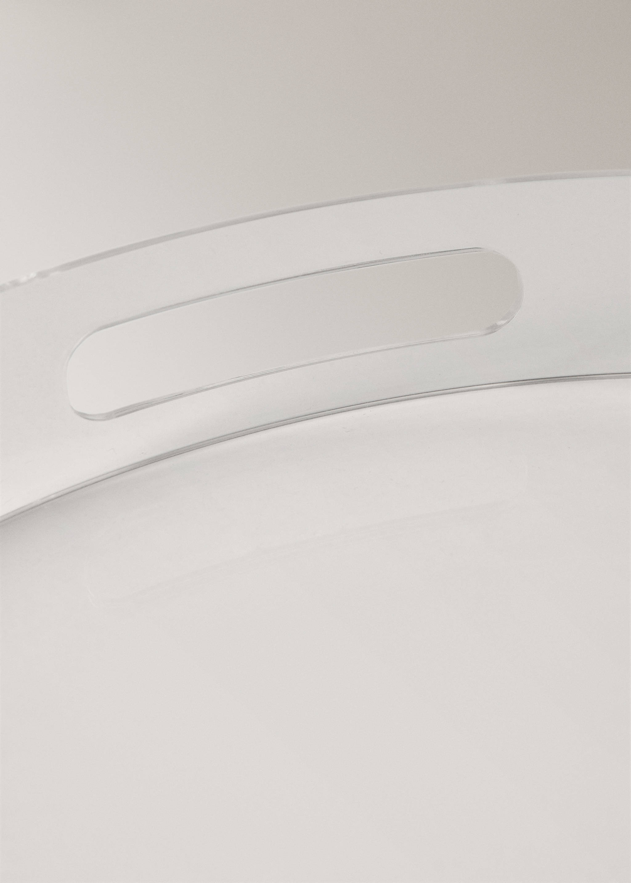 Round acrylic tray - Details of the article 3