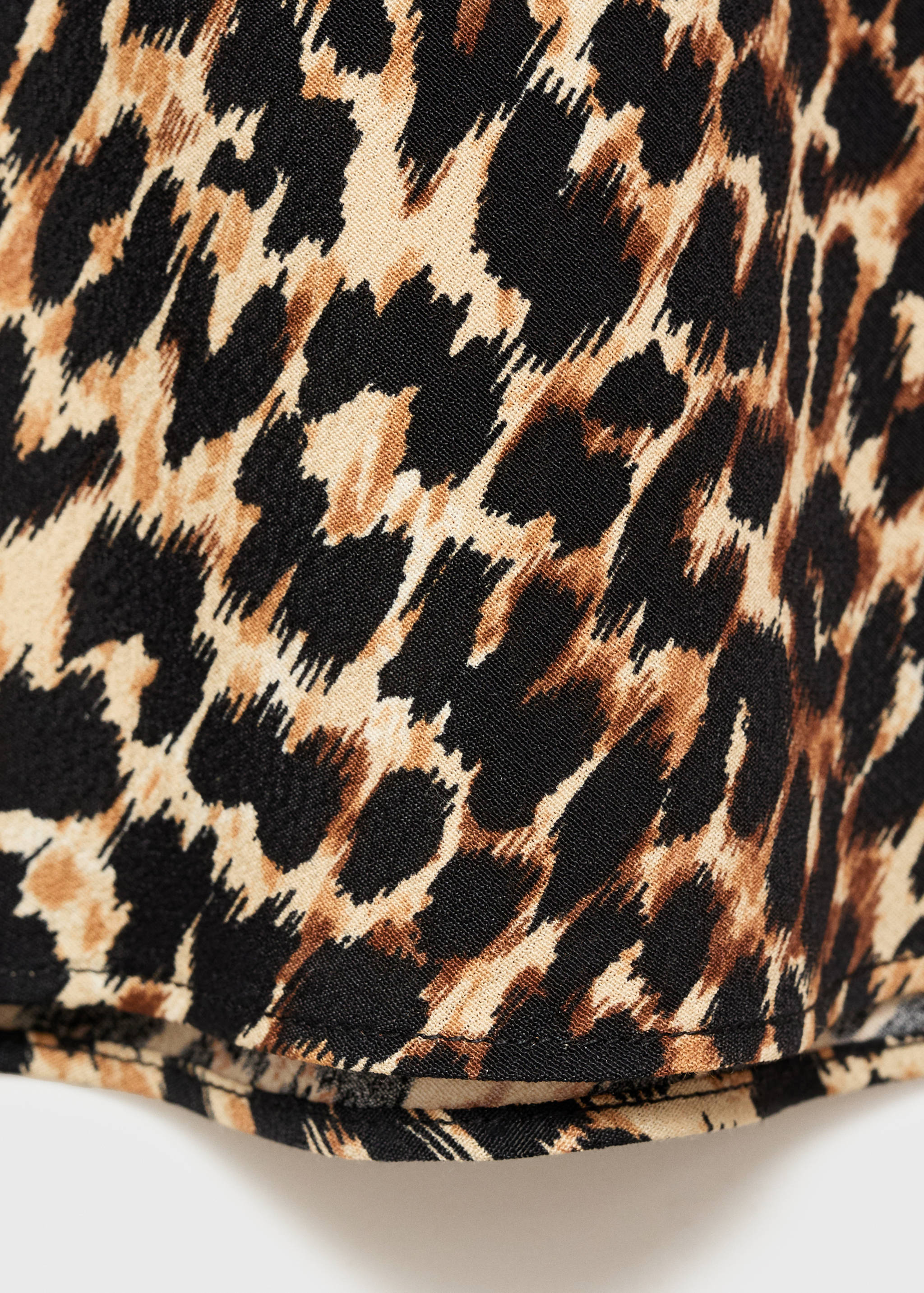 Leopard midi skirt - Details of the article 0