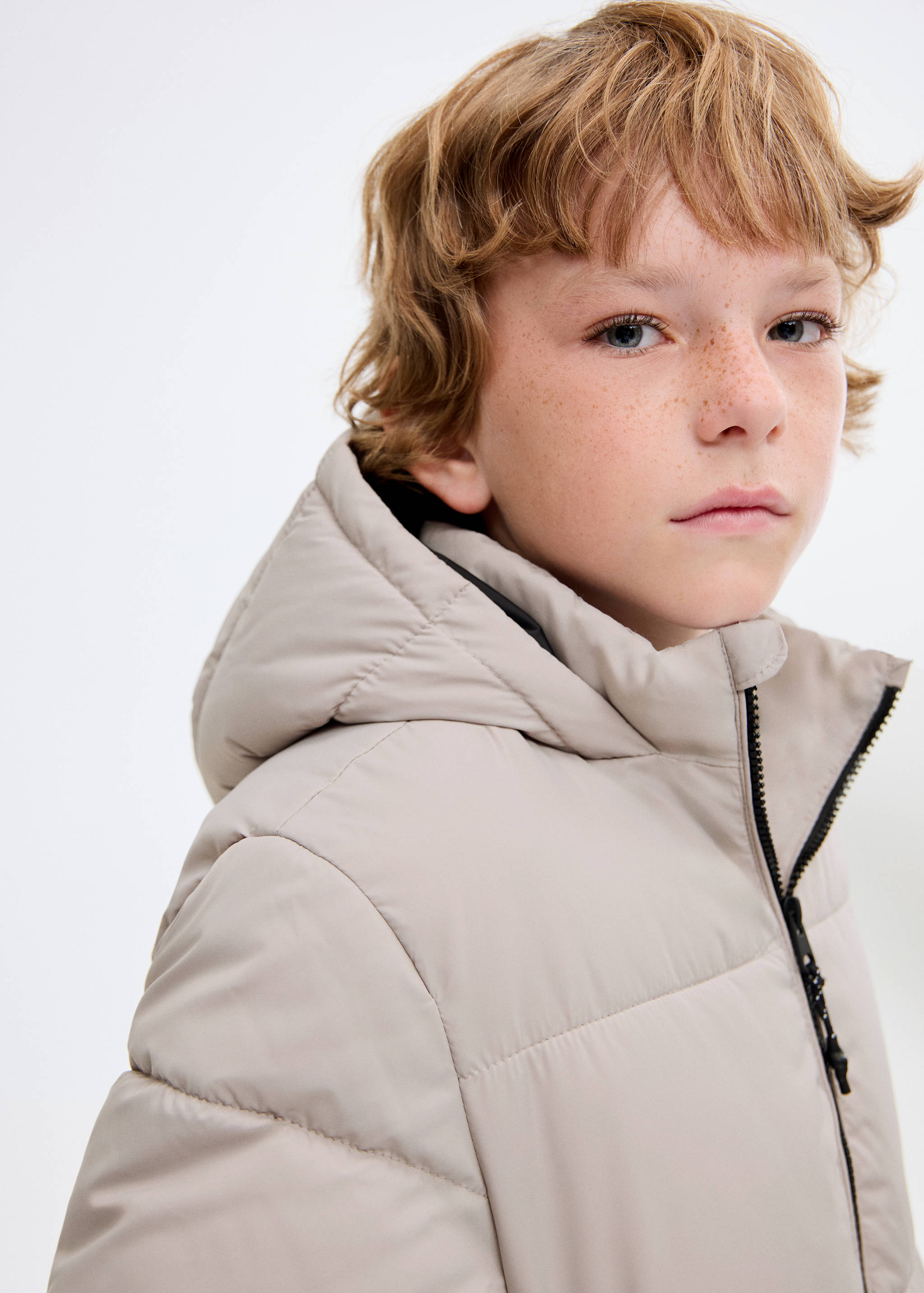 Anorak matelassé à capuche - Détail de l'article 1