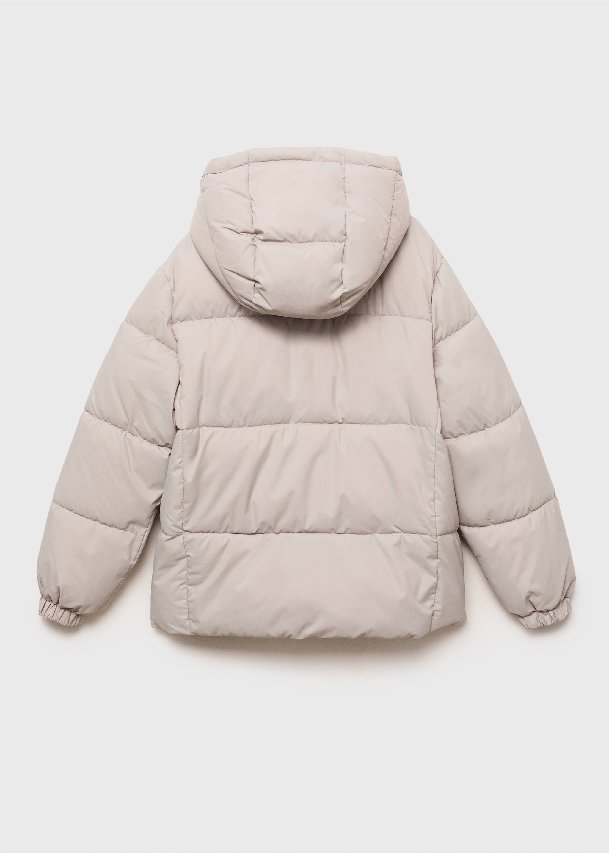 带帽羽绒夹克 - null, 砂灰. Ref: 17063270-00.