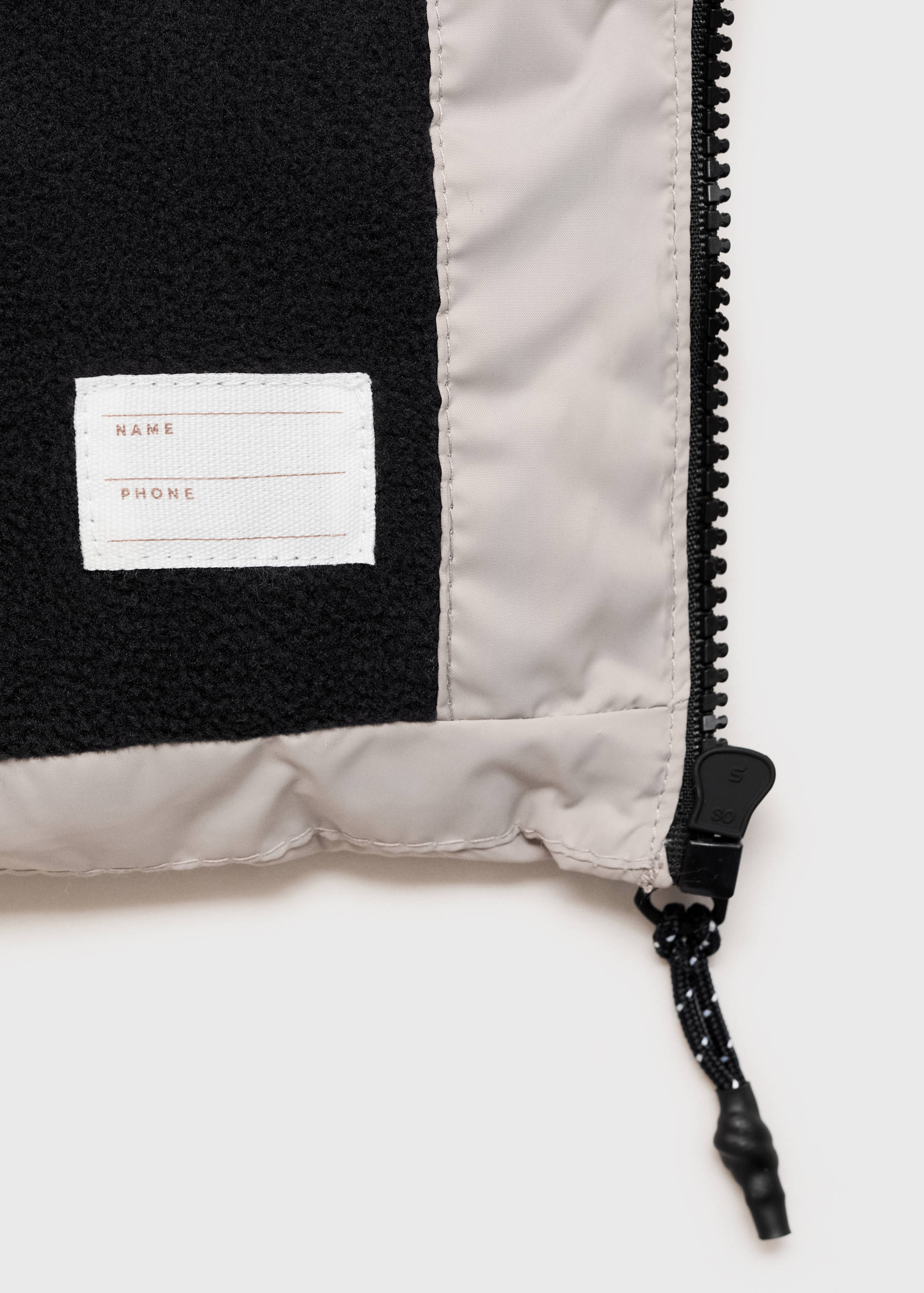 Anorak matelassé à capuche - Détail de l'article 0