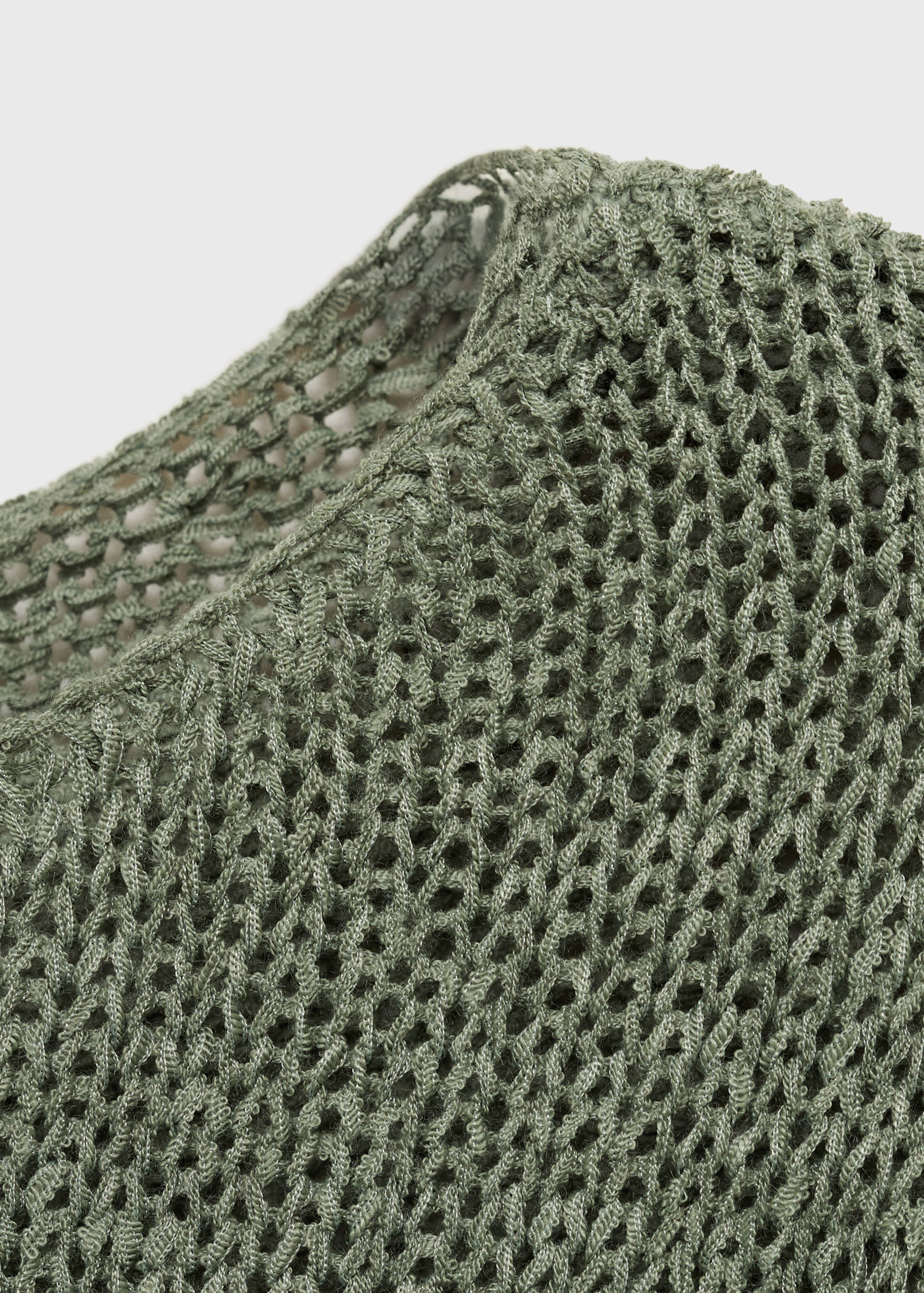 Openwork knit sweater - Details of the article 8