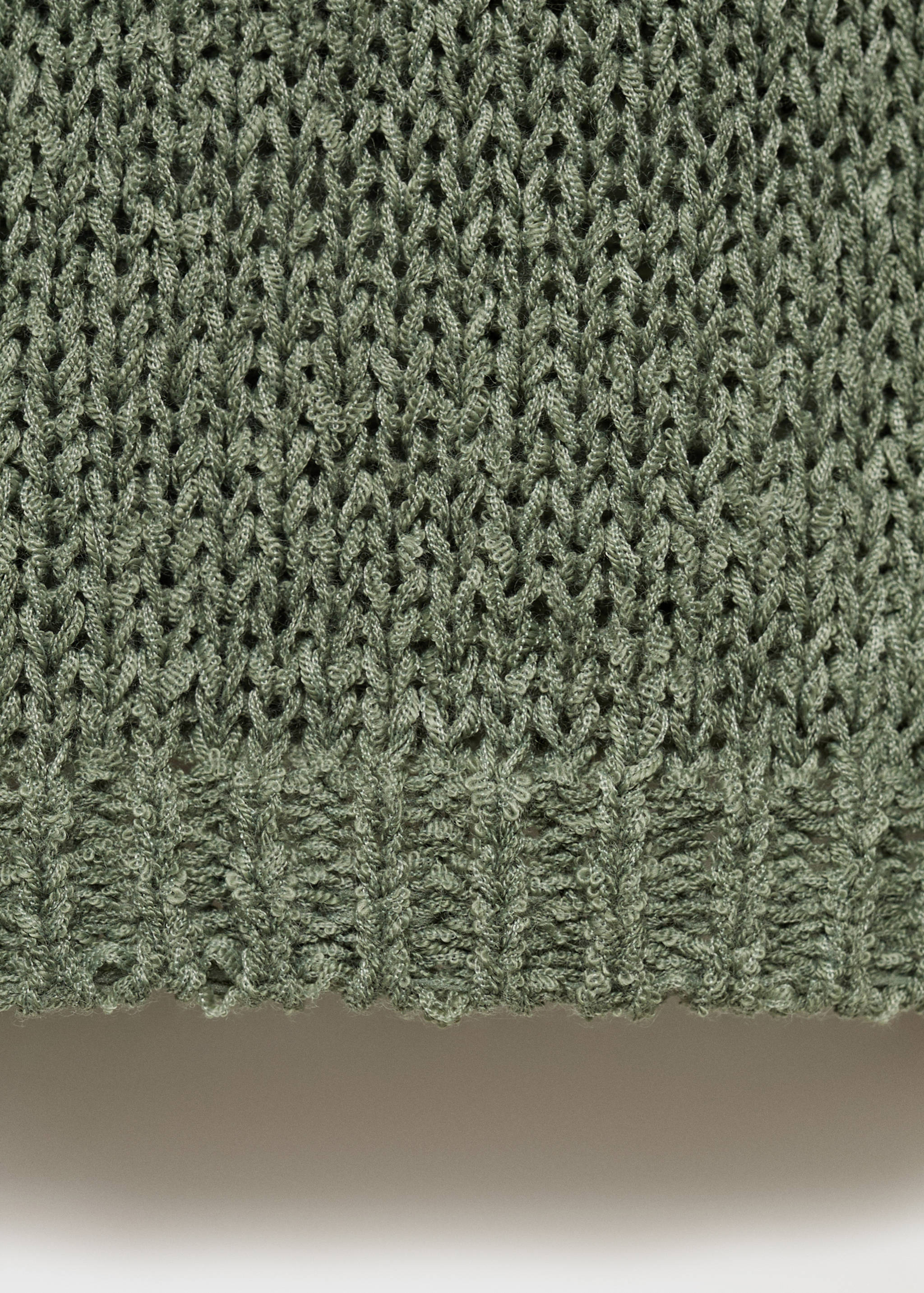 Openwork knit sweater - Details of the article 0
