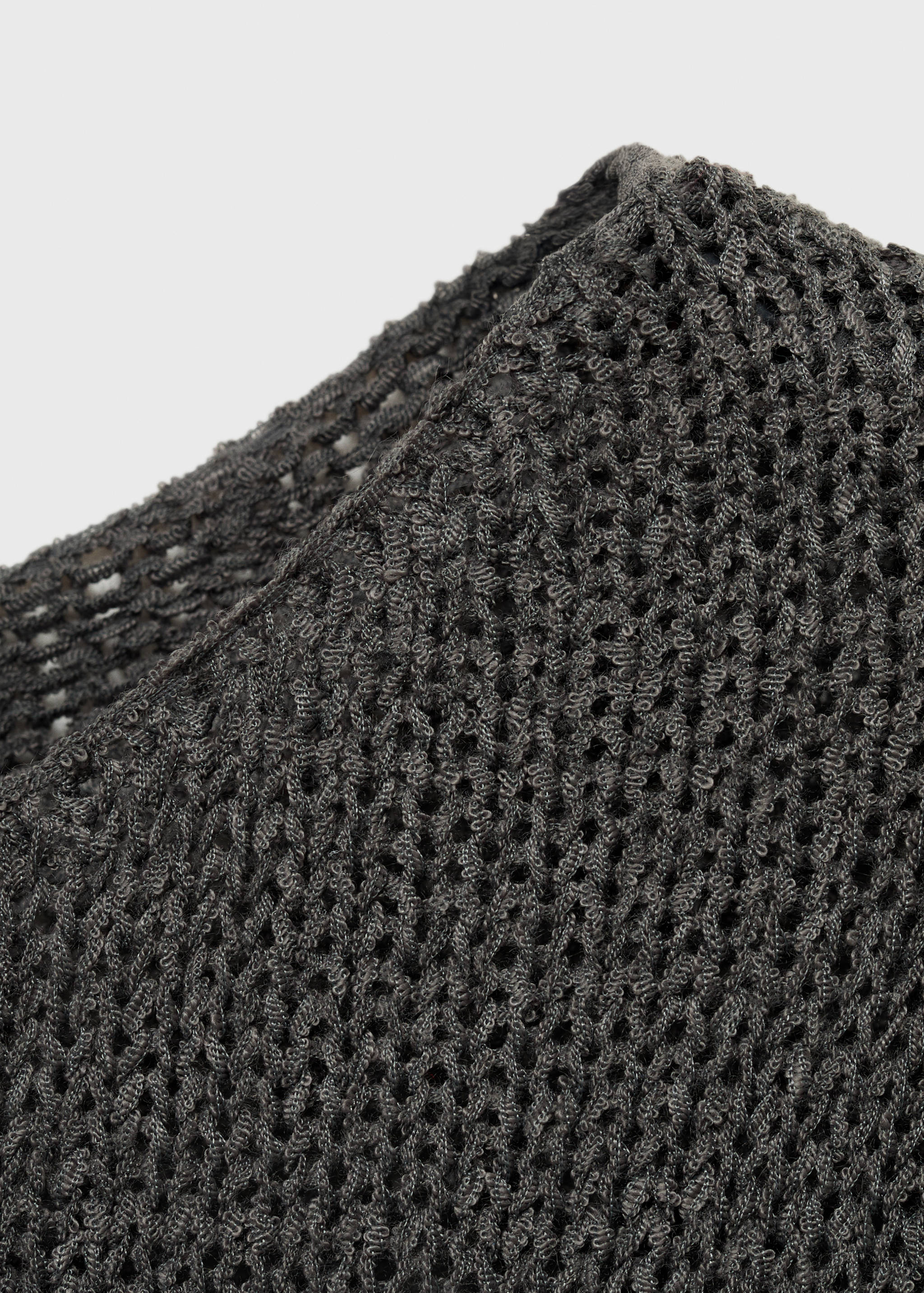 Ajur örgü kazak - Ürün detayı 8