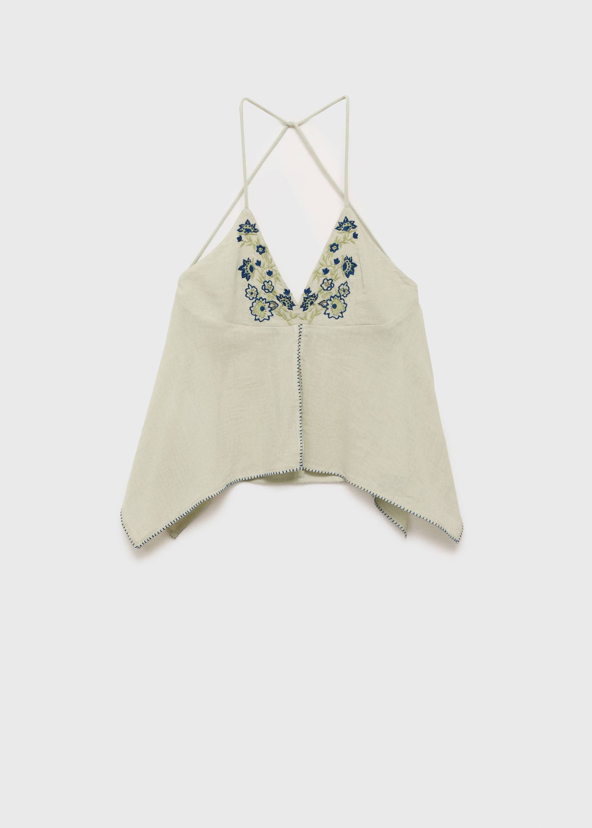 Bead embroidered top - Article without model