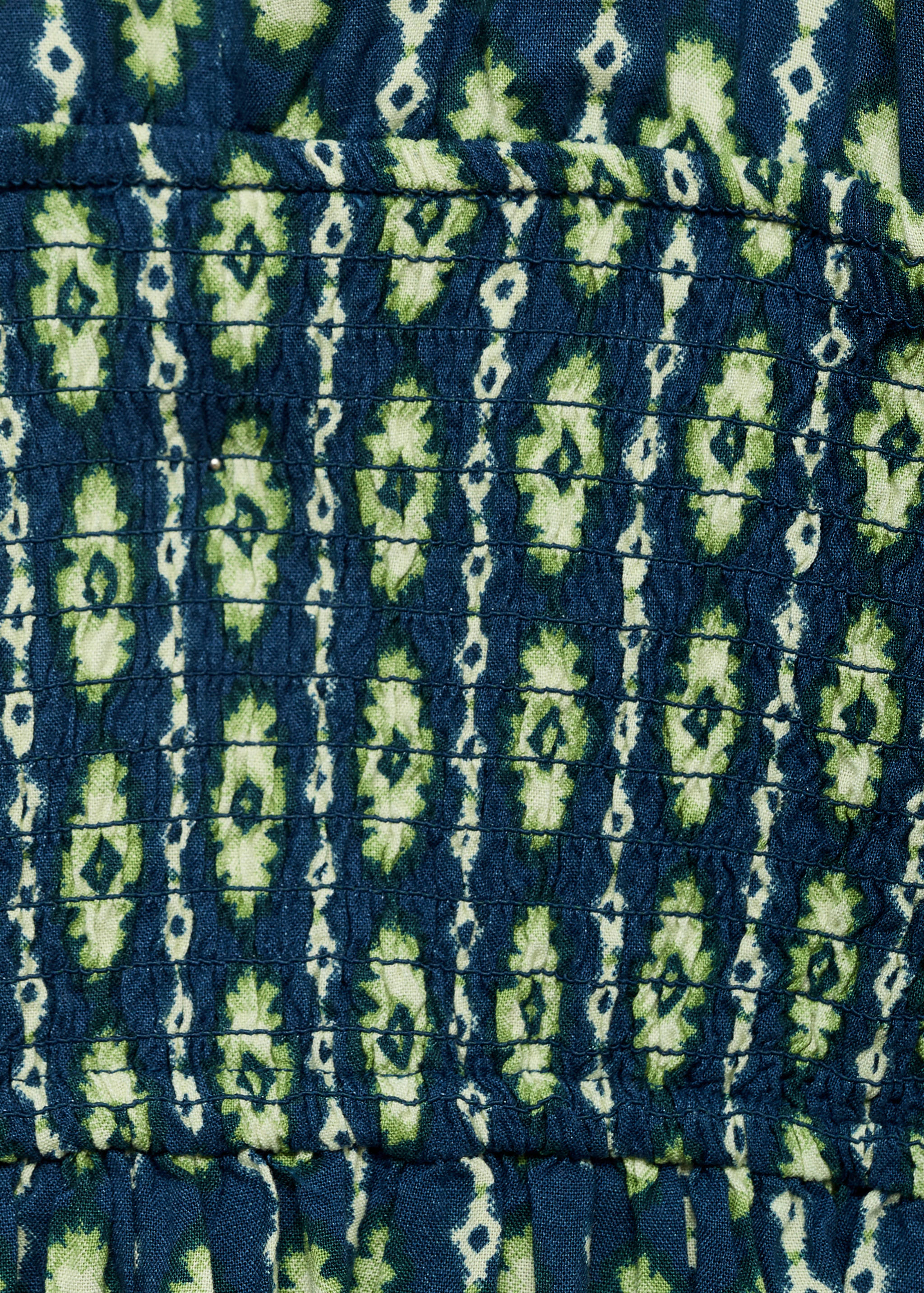 Printed halter-neck dress - Details of the article 8