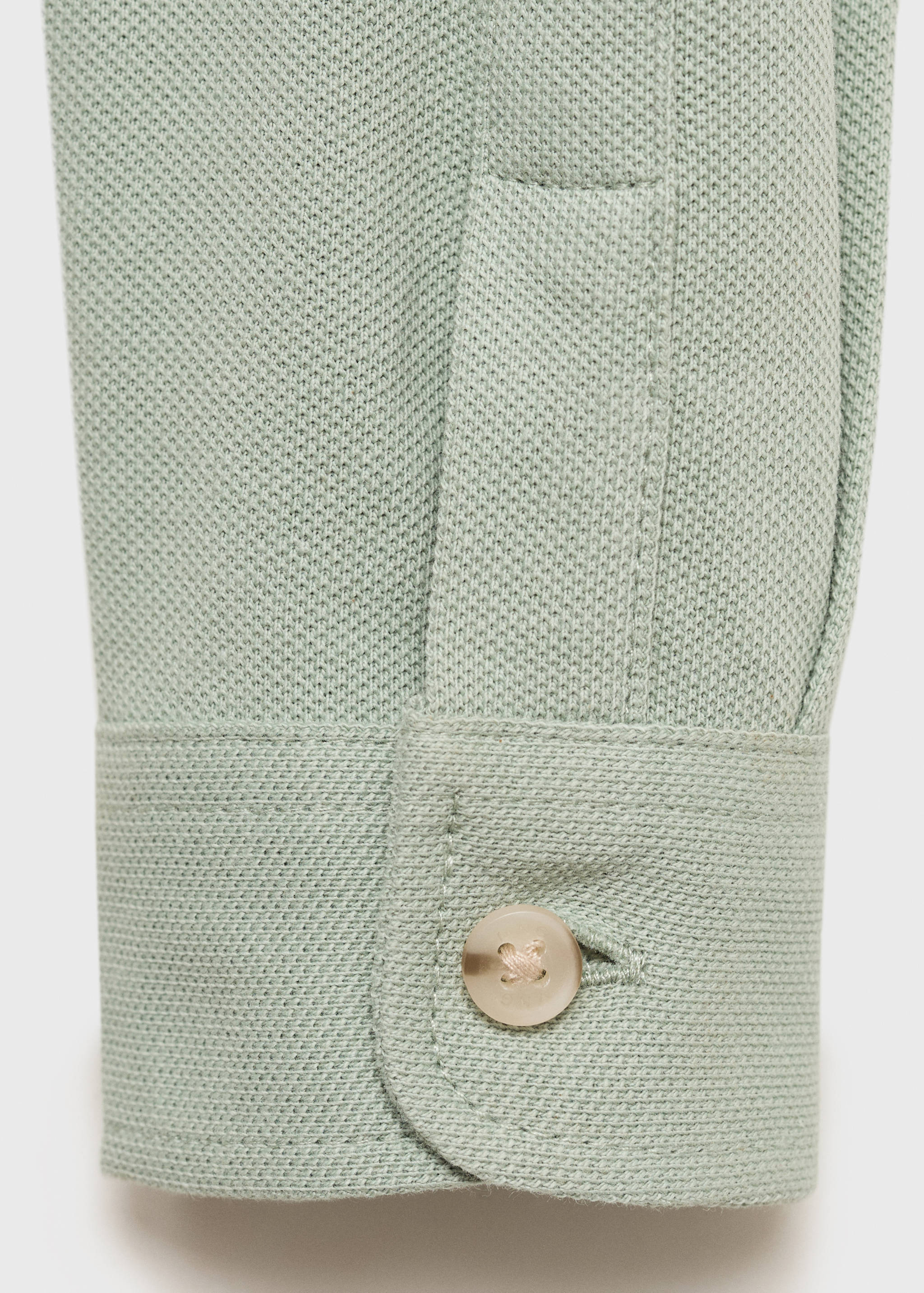 Cotton knit shirt - Details of the article 0