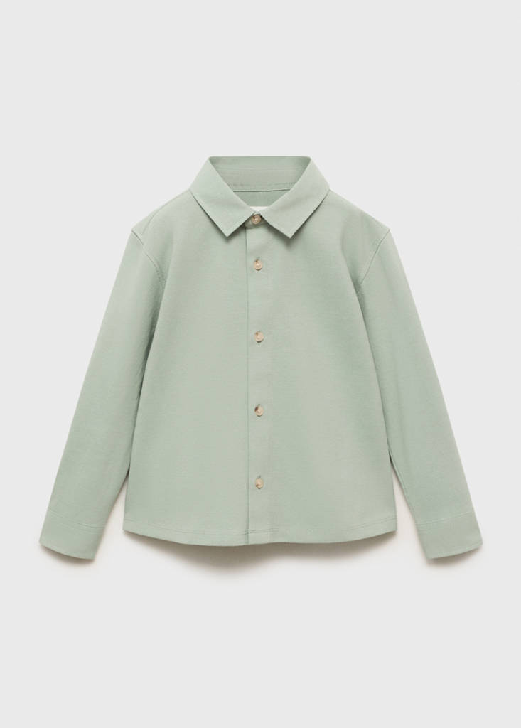 Cotton knit shirt - thumbnail 3