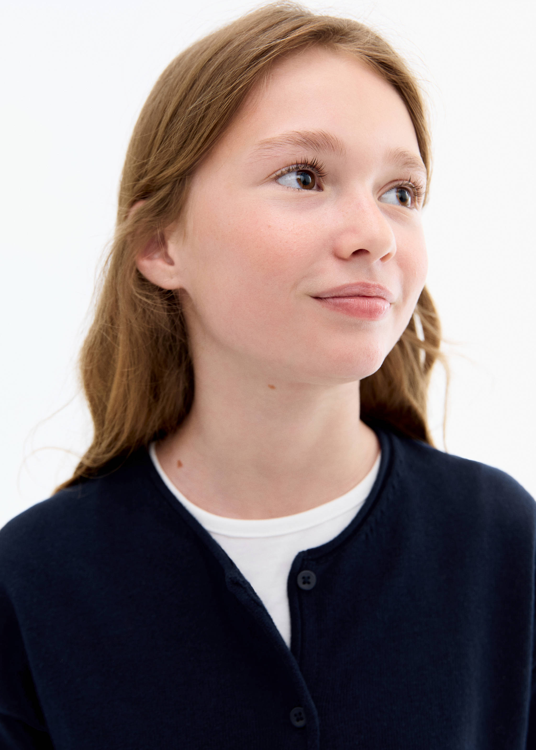 سترة محبوكة بأكمام طويلة - تفاصيل المنتج 1