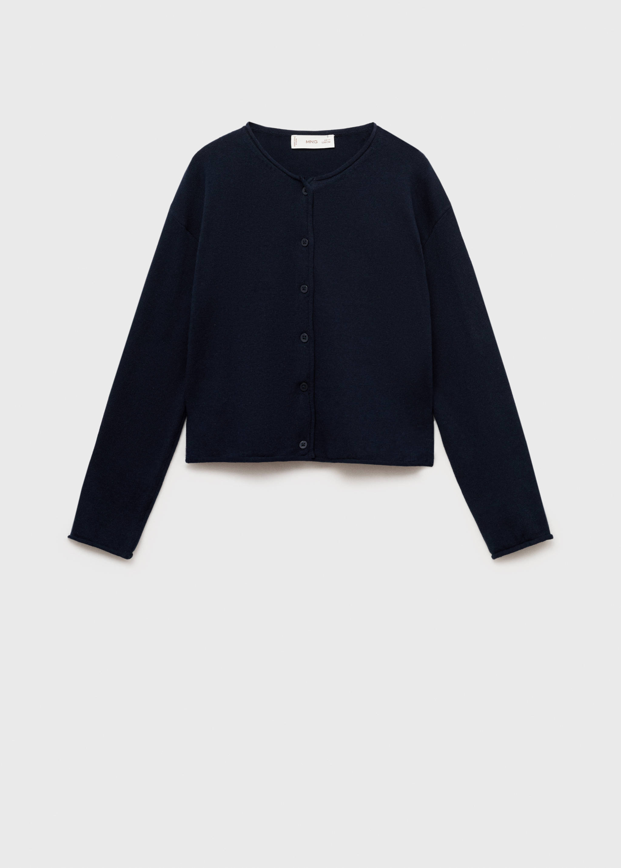 سترة محبوكة بأكمام طويلة - منتج دون نموذج