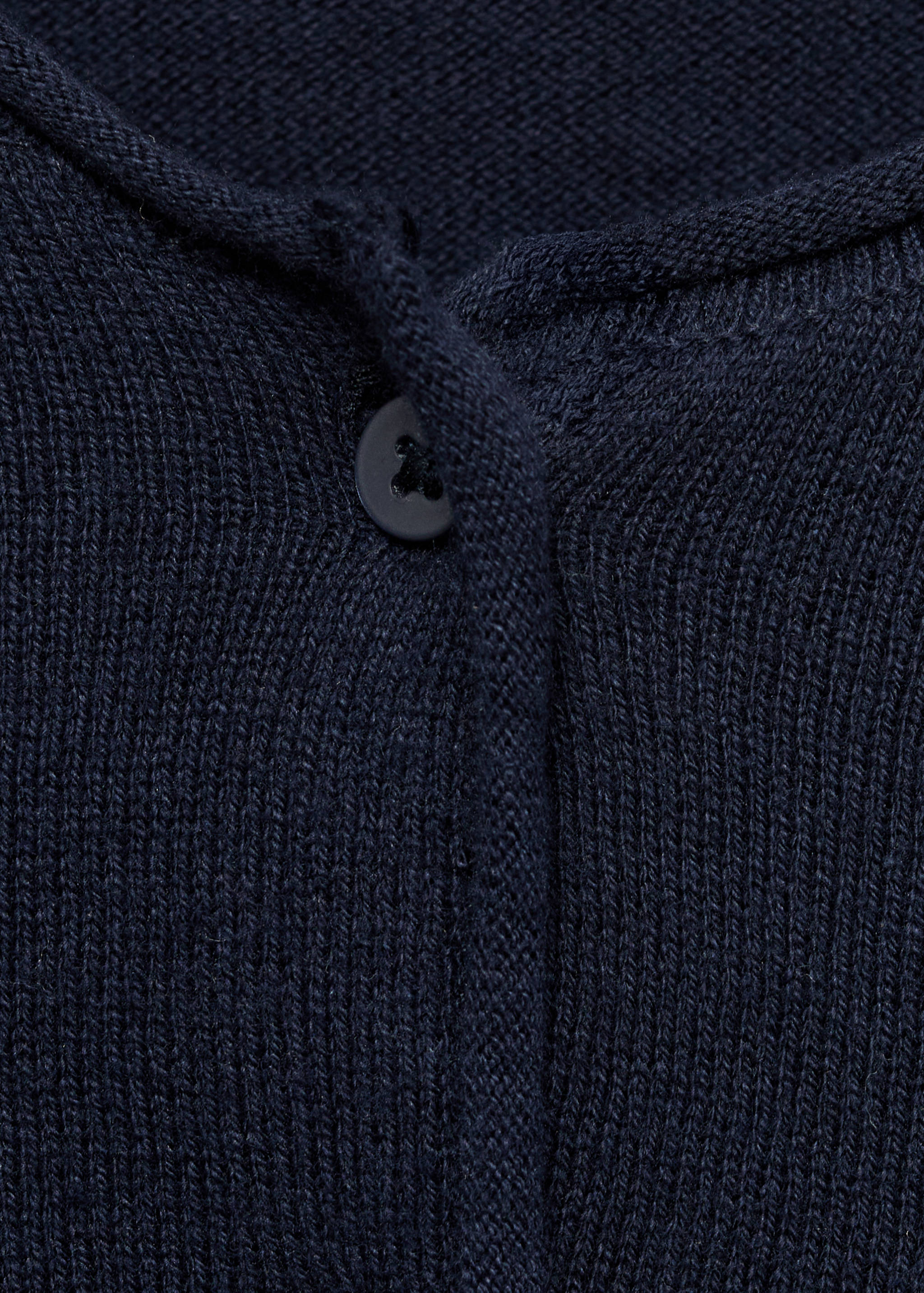 سترة محبوكة بأكمام طويلة - تفاصيل المنتج 0