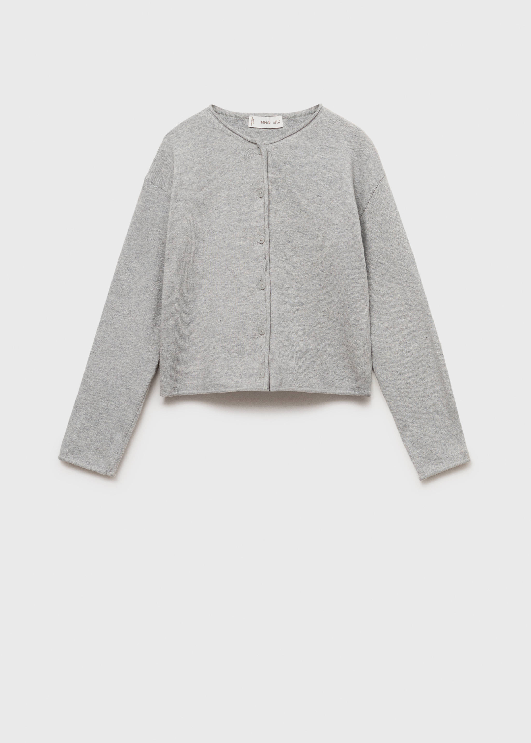 سترة محبوكة بأكمام طويلة - منتج دون نموذج