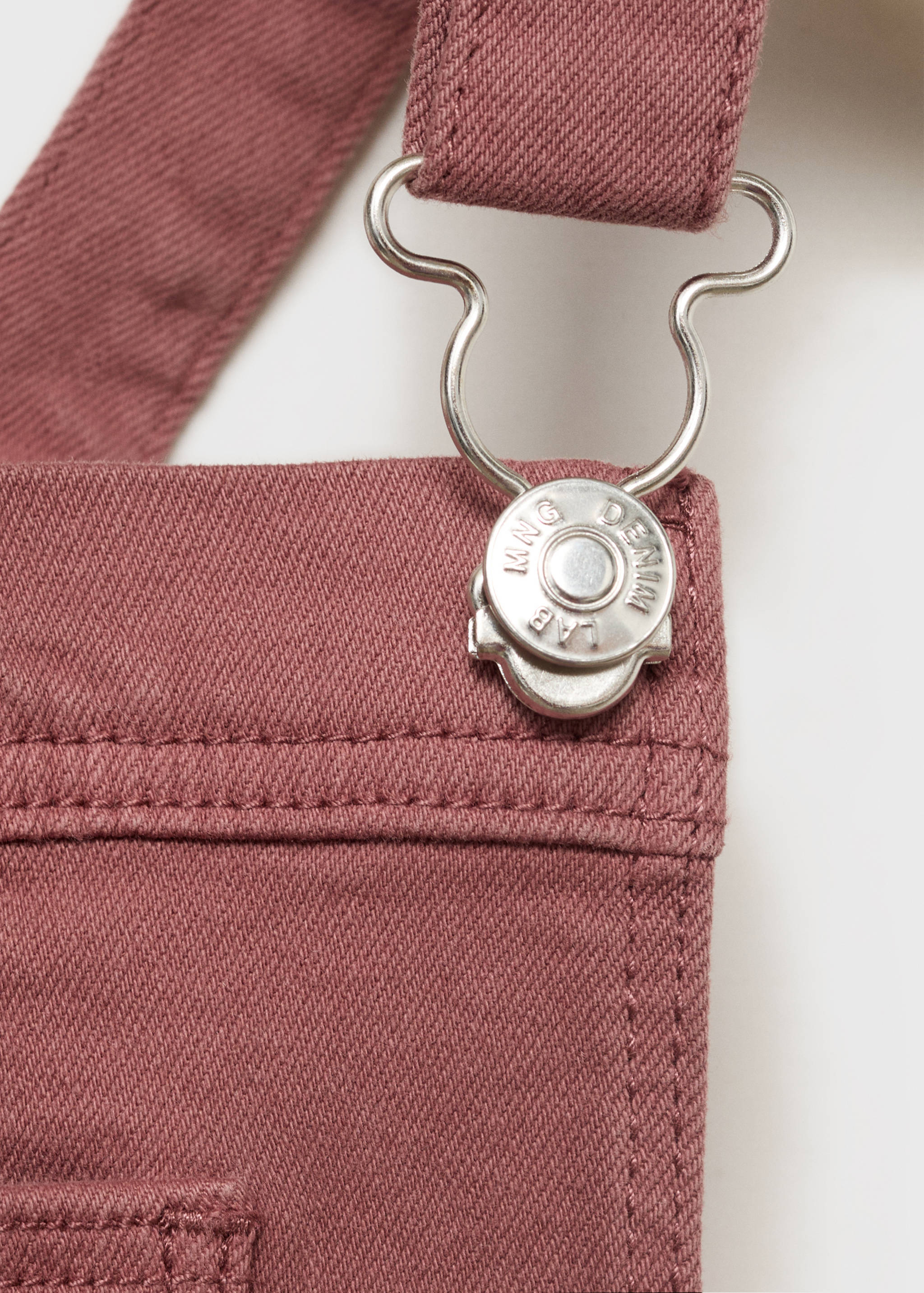 Robe chasuble denim poche - Détail de l'article 8