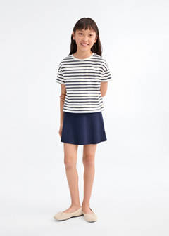 Striped short-sleeved t-shirt — Off White 1