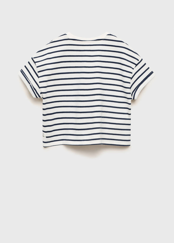 Striped short-sleeved t-shirt — Off White