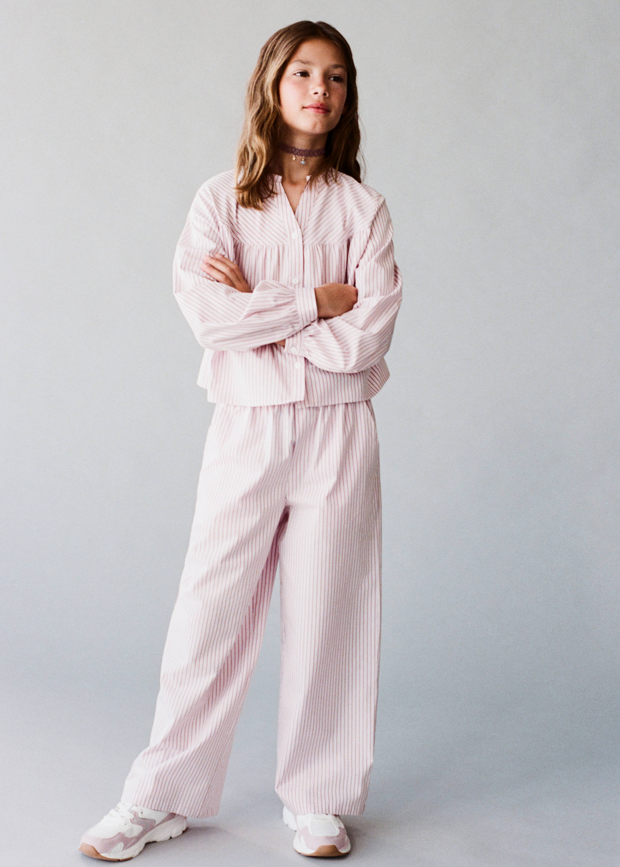 Striped cotton shirt - Details of the article 6