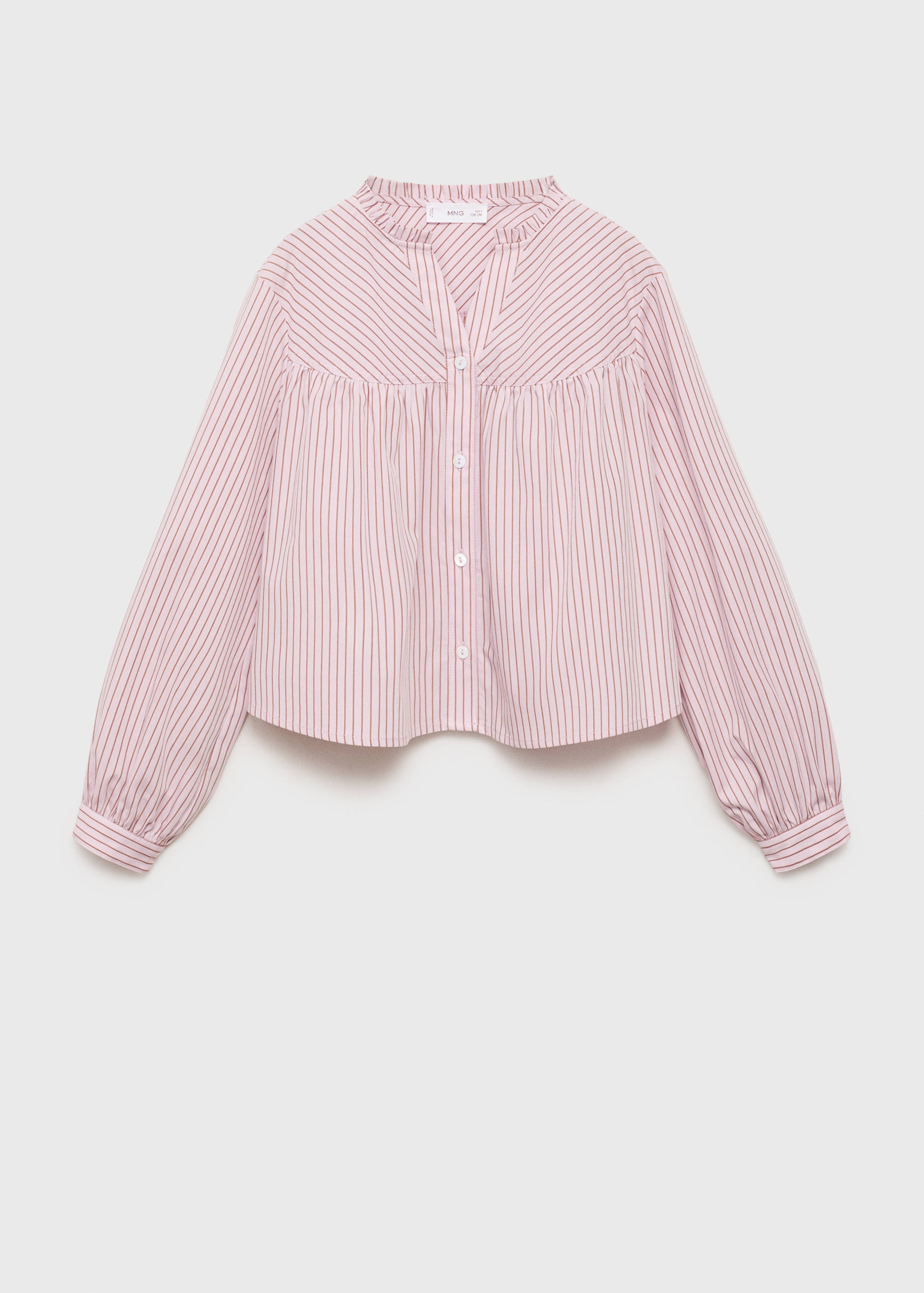 Striped cotton shirt - Article without model