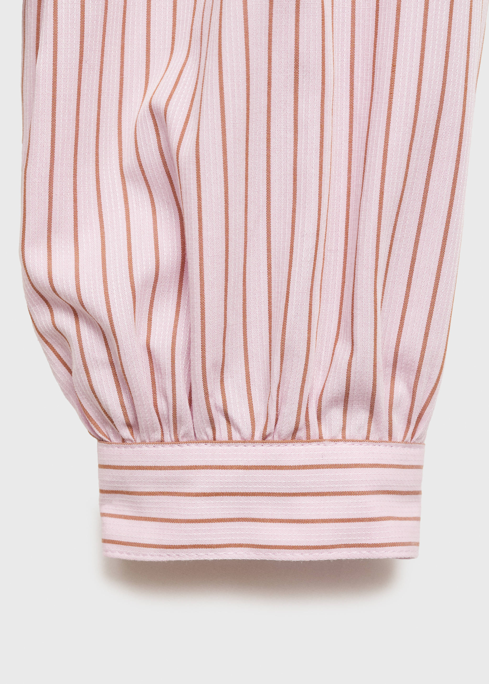 Striped cotton shirt - Details of the article 0