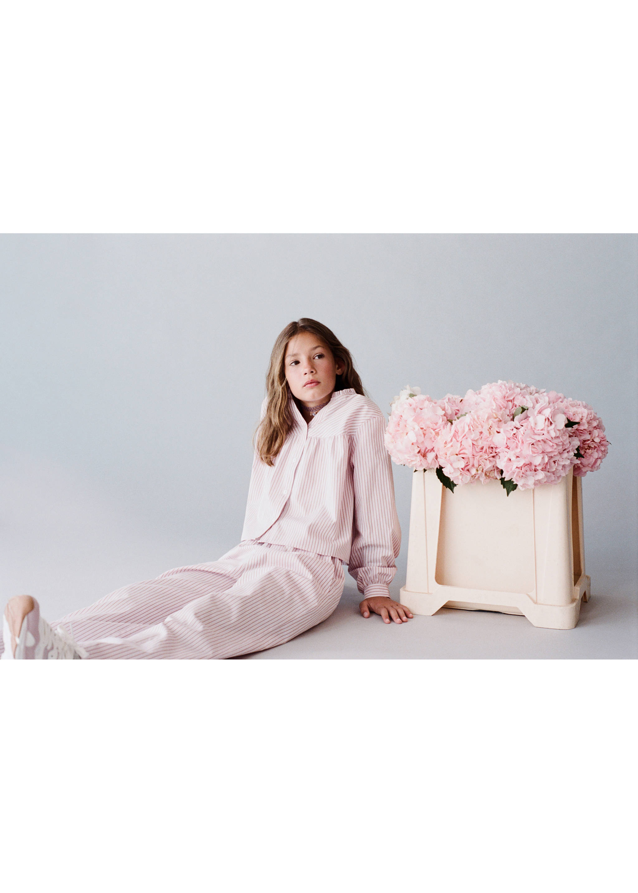 Striped cotton shirt - Details of the article 5