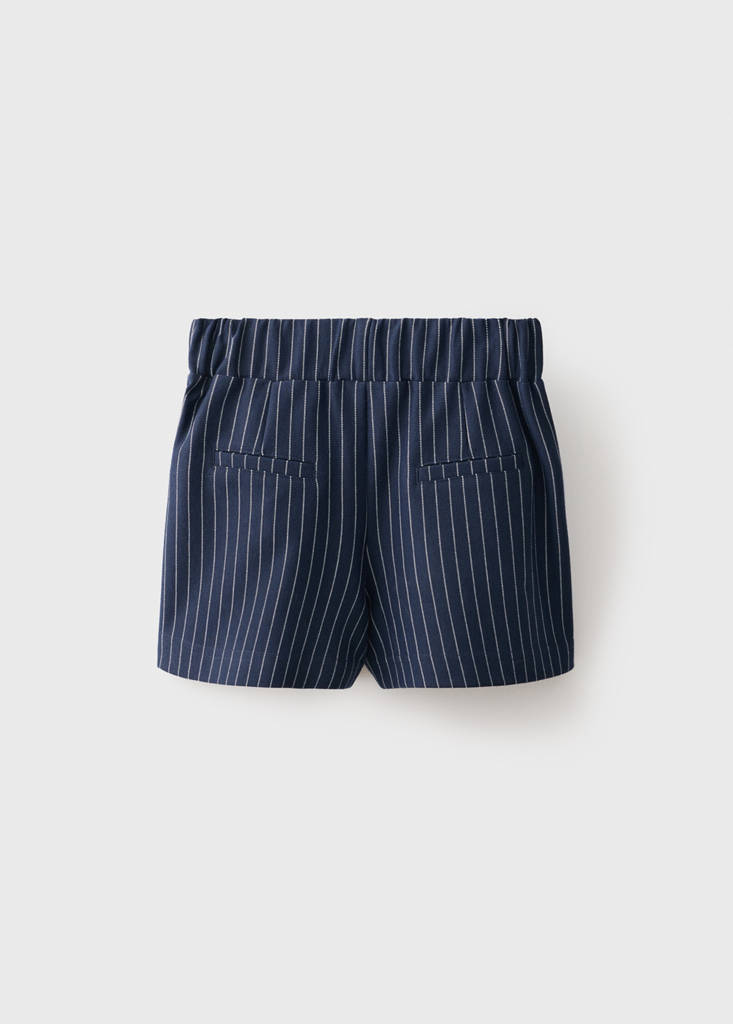 Striped skort — Navy