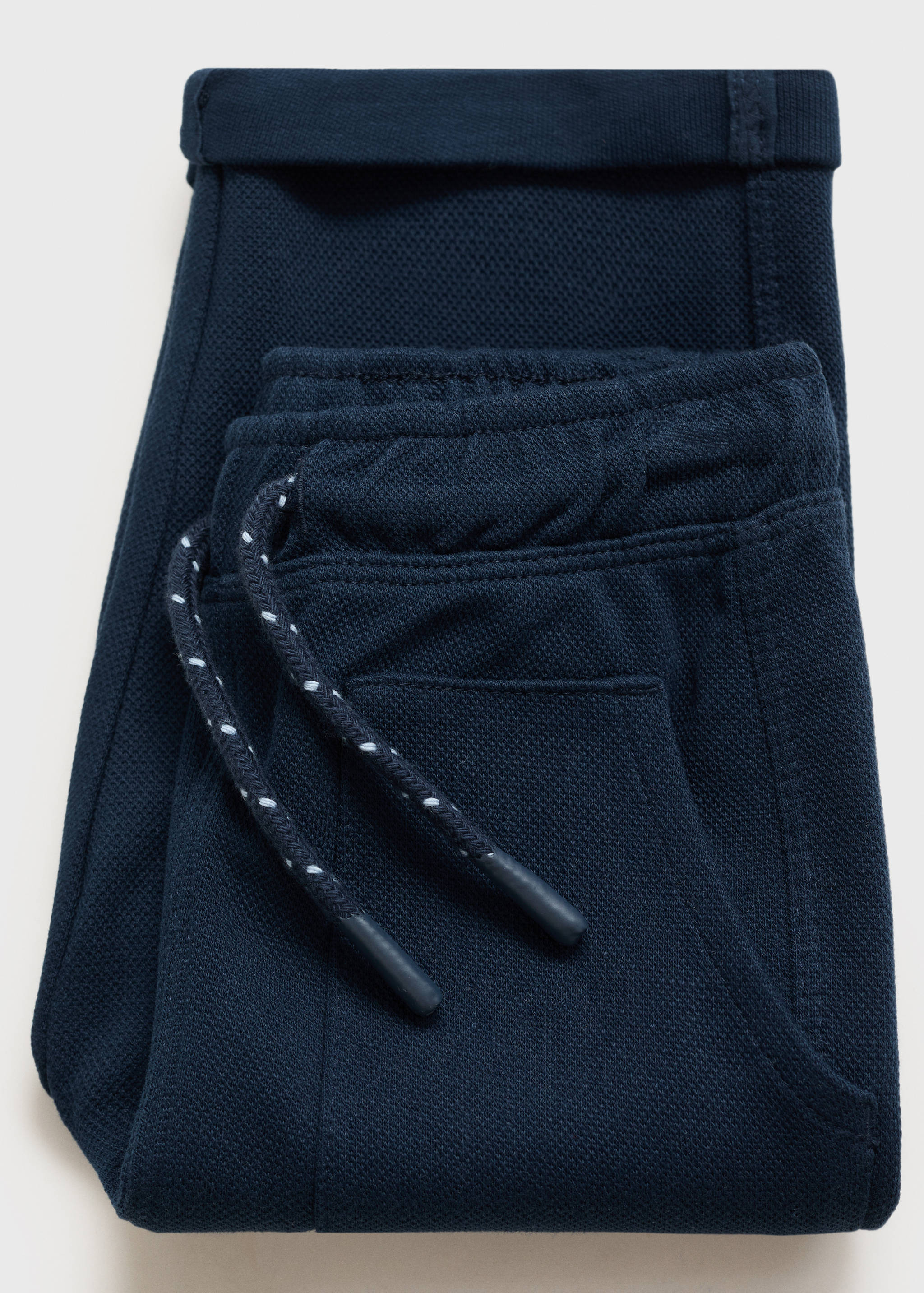 Straight-fit cotton pants - Details of the article 0