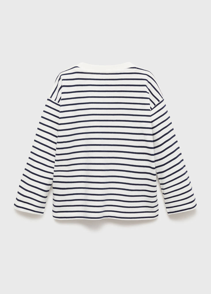 Striped cotton T-shirt — Off White
