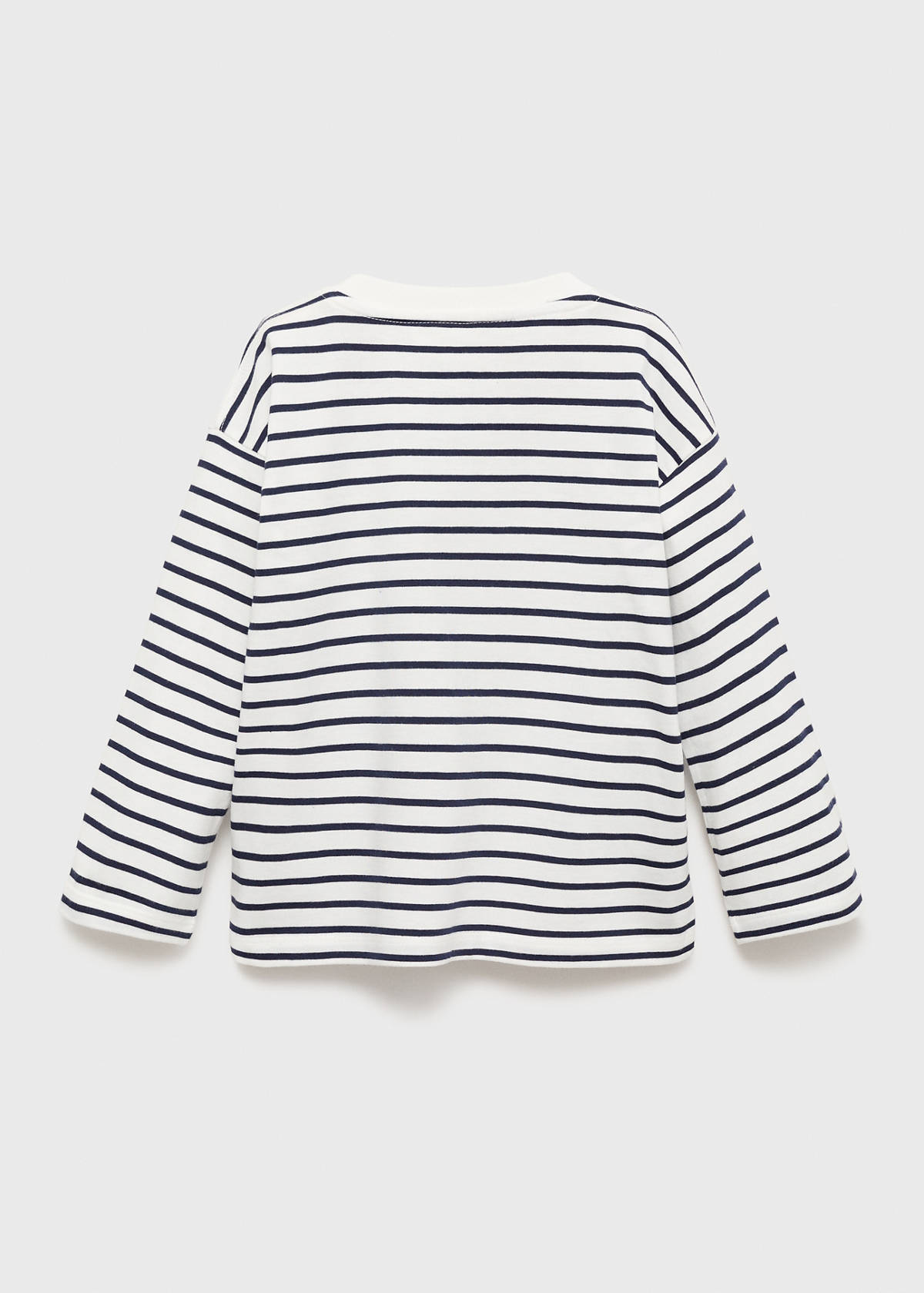 Striped cotton T-shirt — Off White