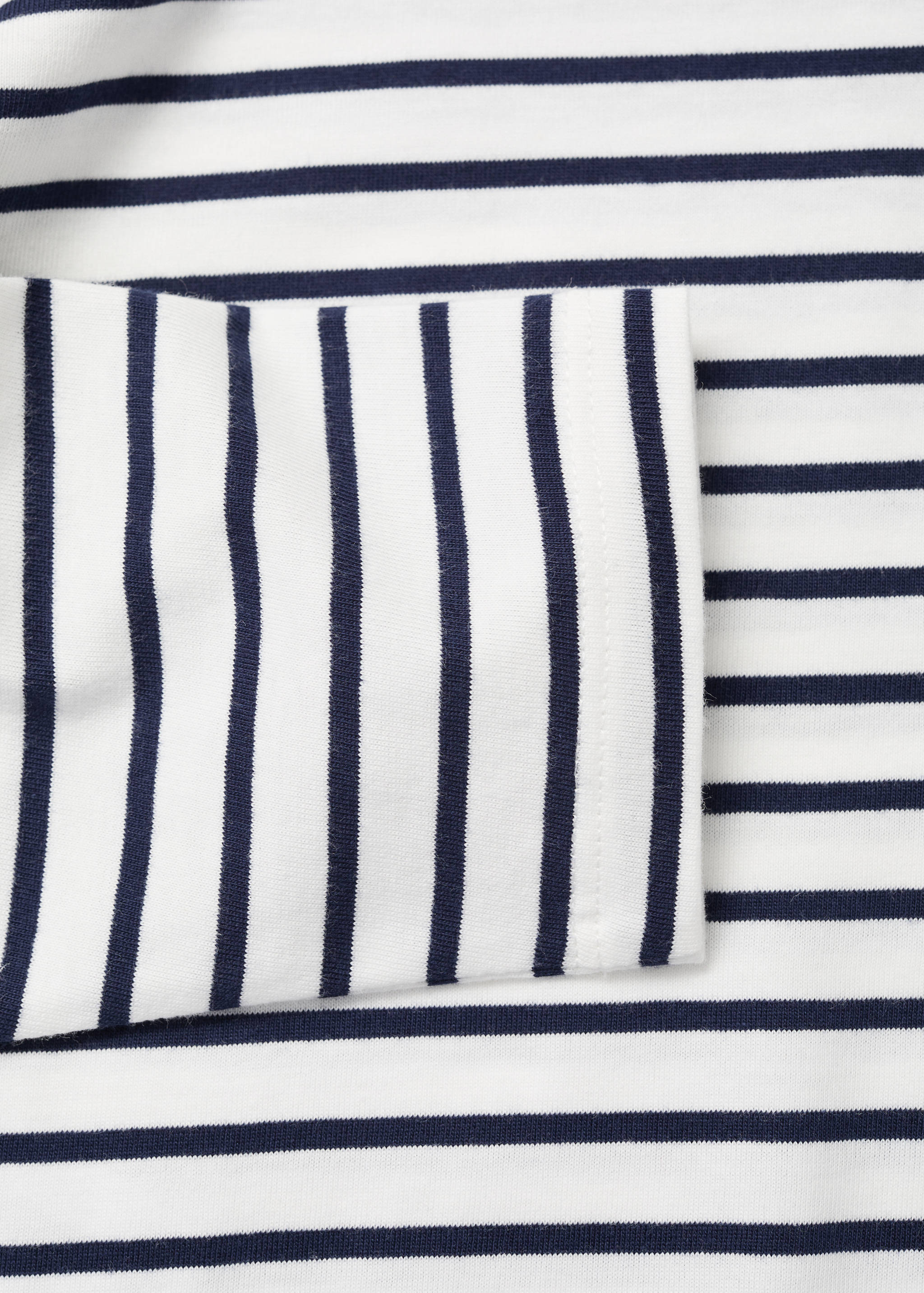 Gestreiftes Baumwoll-Shirt - Detail des Artikels 0