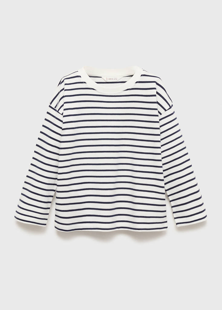 Striped cotton T-shirt — Off White