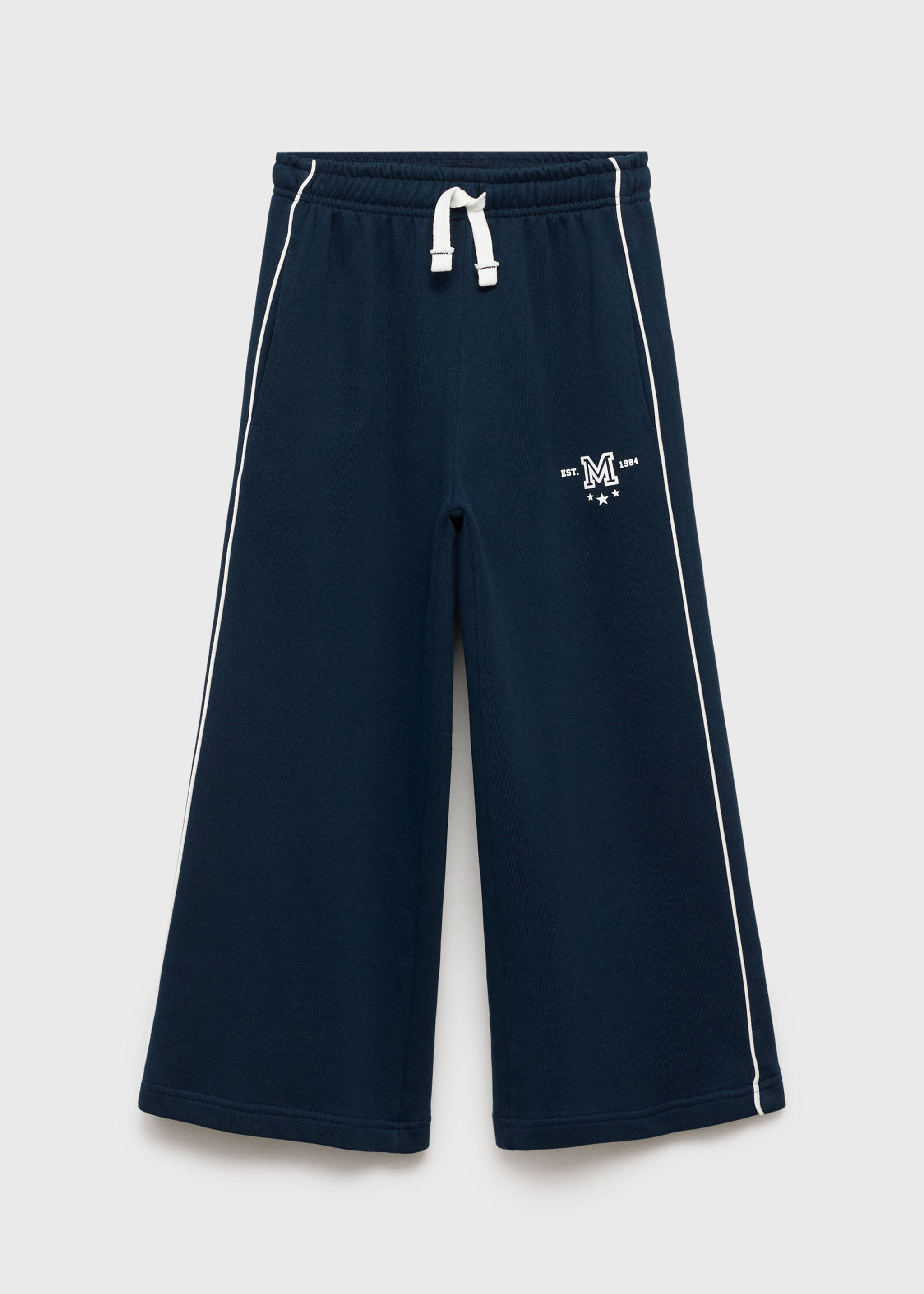 Jogger rayures sur les côtés - Article sans modèle, Bleu marine. Ref: 17063288-00.