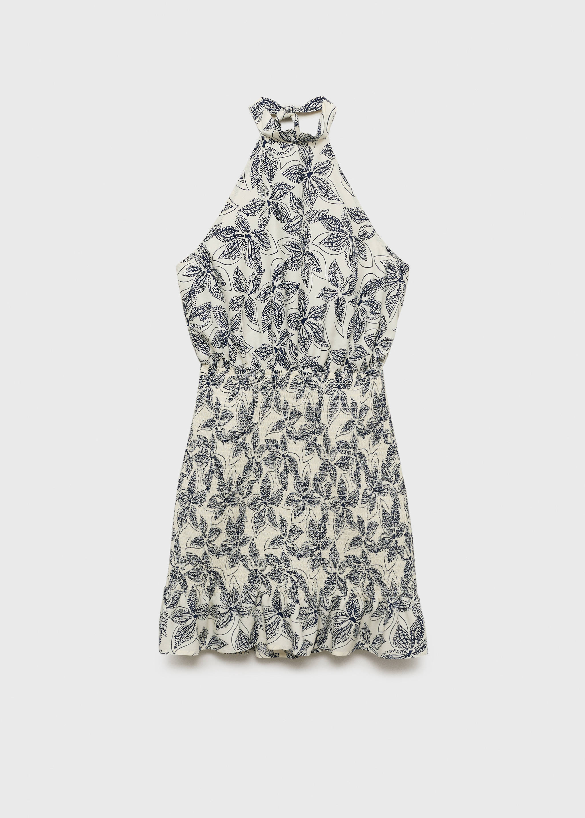 Floral-print halter dress - Article without model