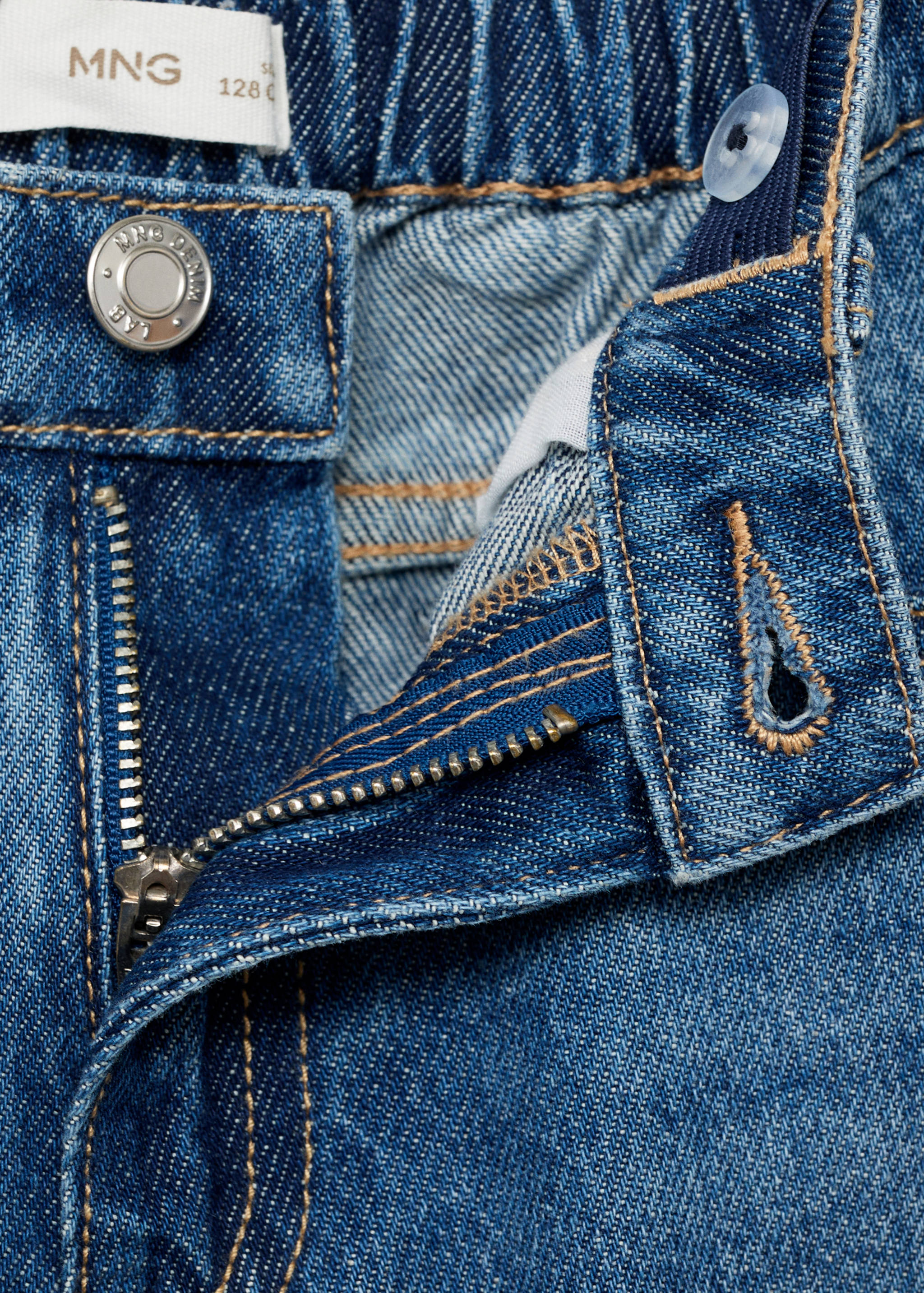 Regular straight jeans - Details of the article 8