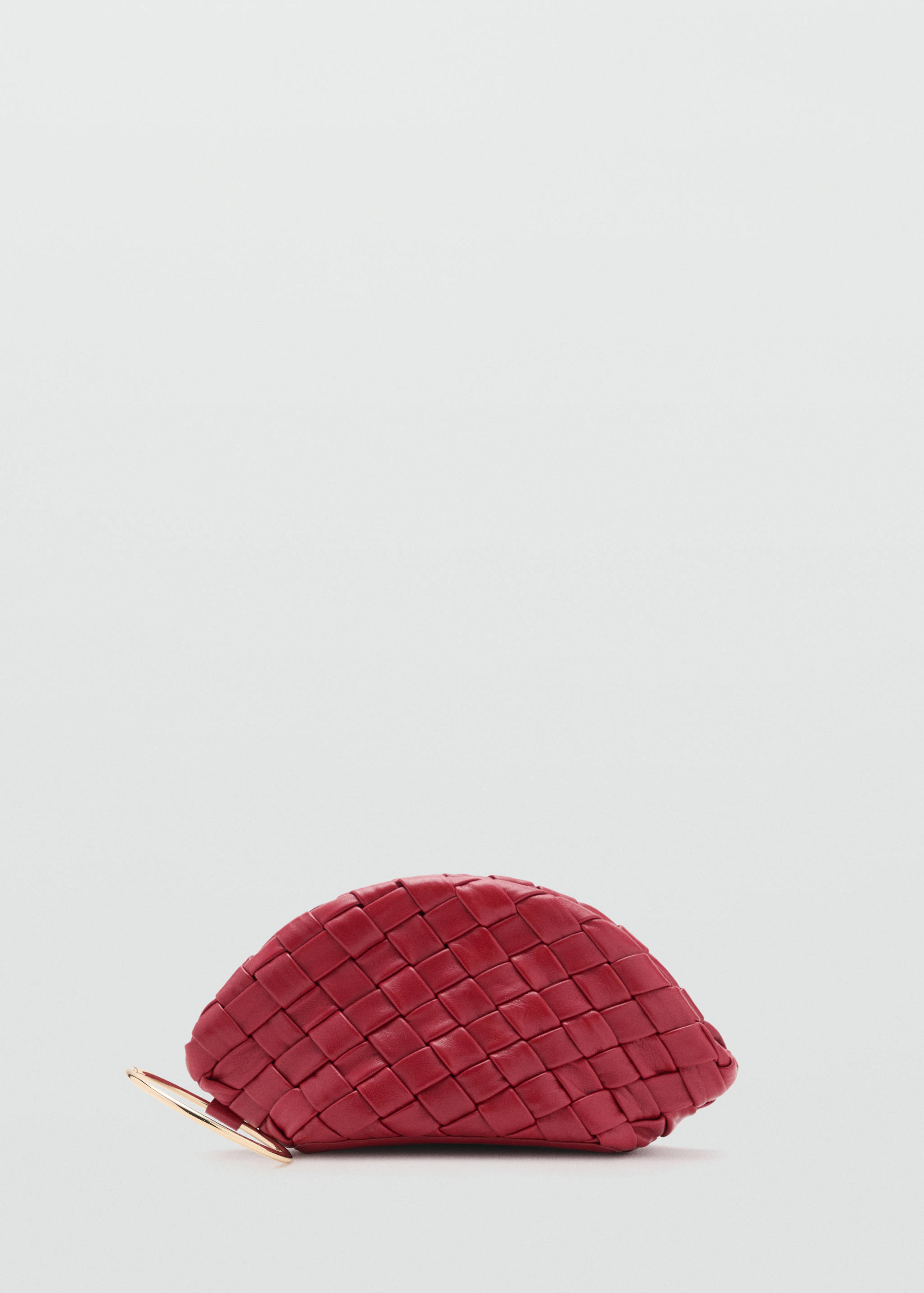 Bolso clutch piel trenzado - Artículo sin modelo