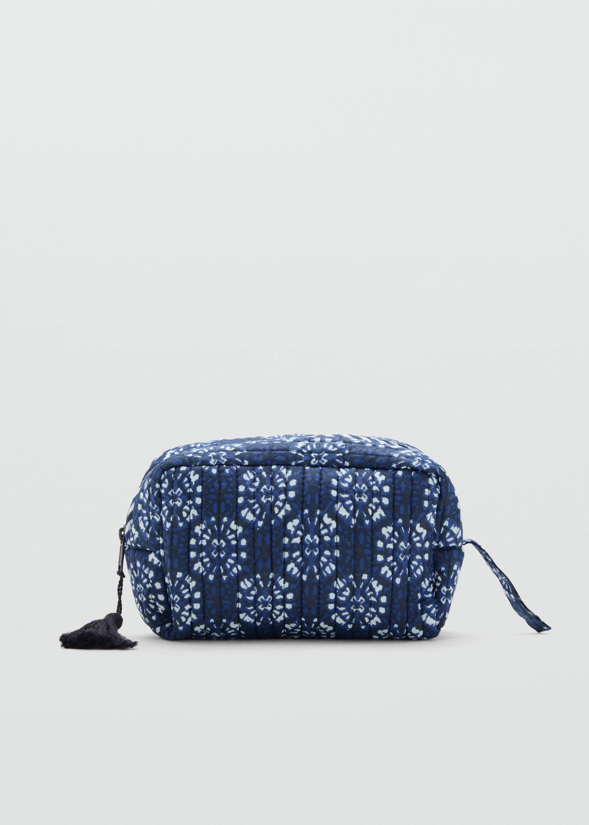 حقيبة مكياج بنقش إثني - منتج دون نموذج