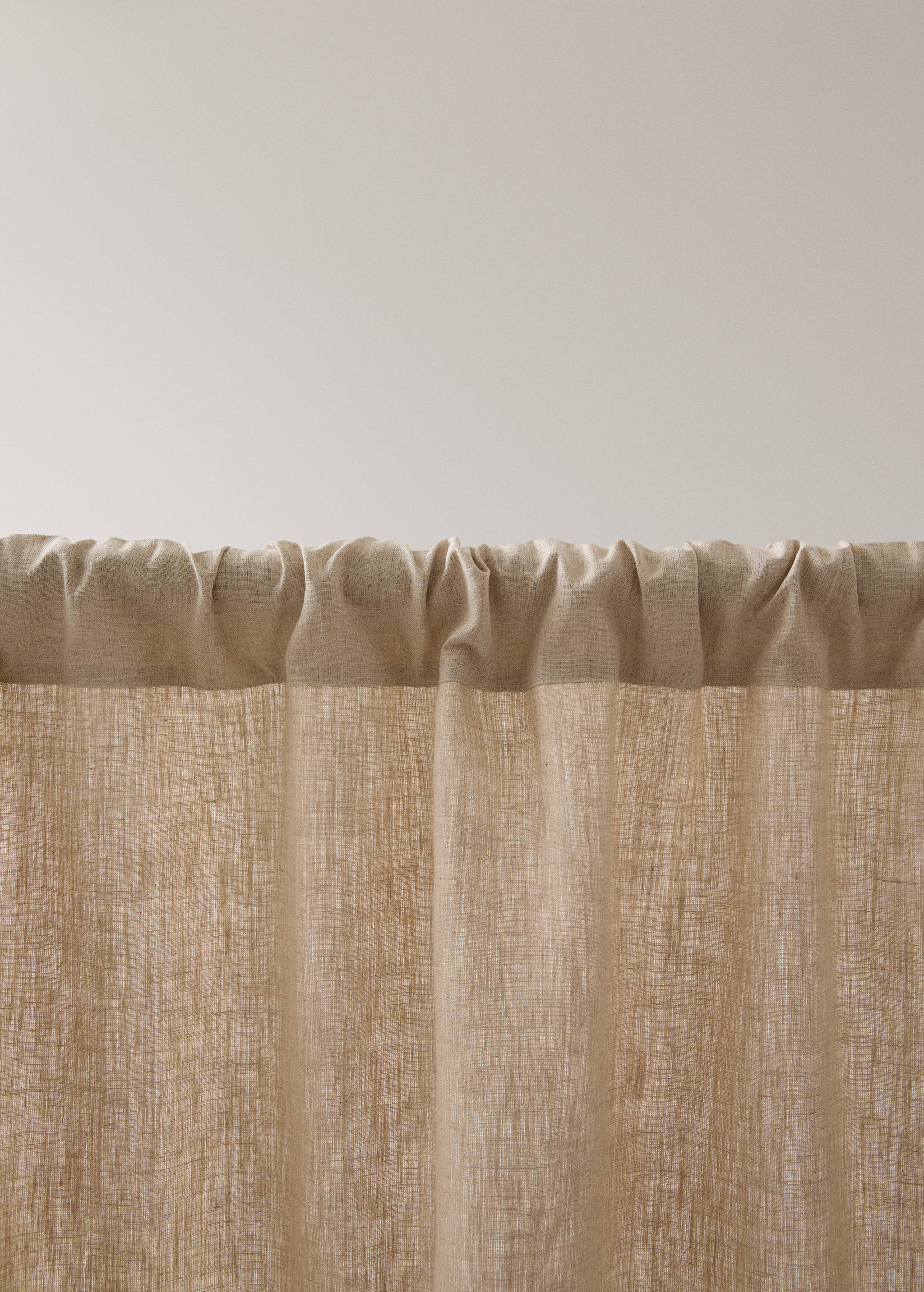 Reversibel gordijn van linnen en fluweel - Detail van het artikel 4