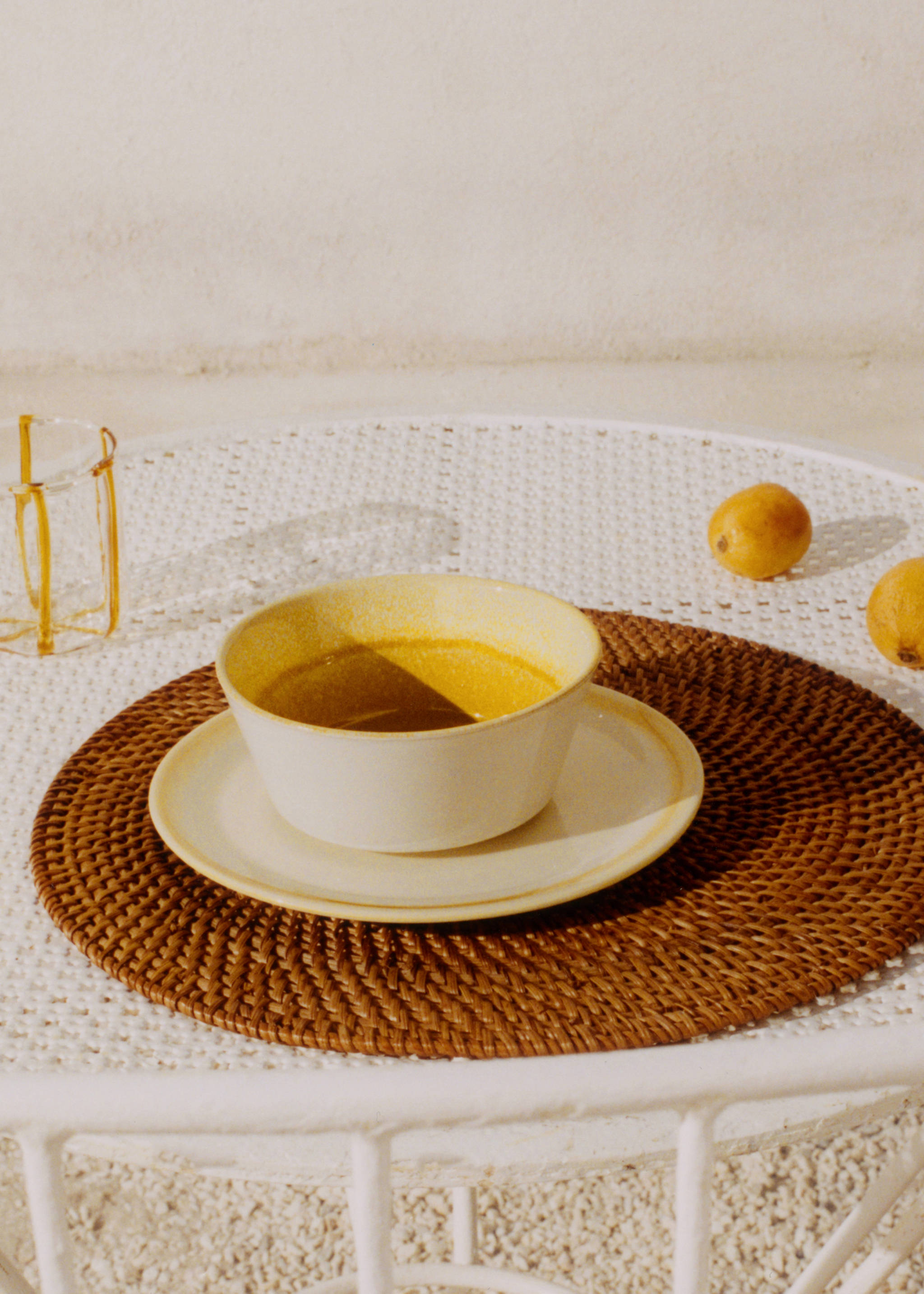 Round rattan placemat - Details of the article 5