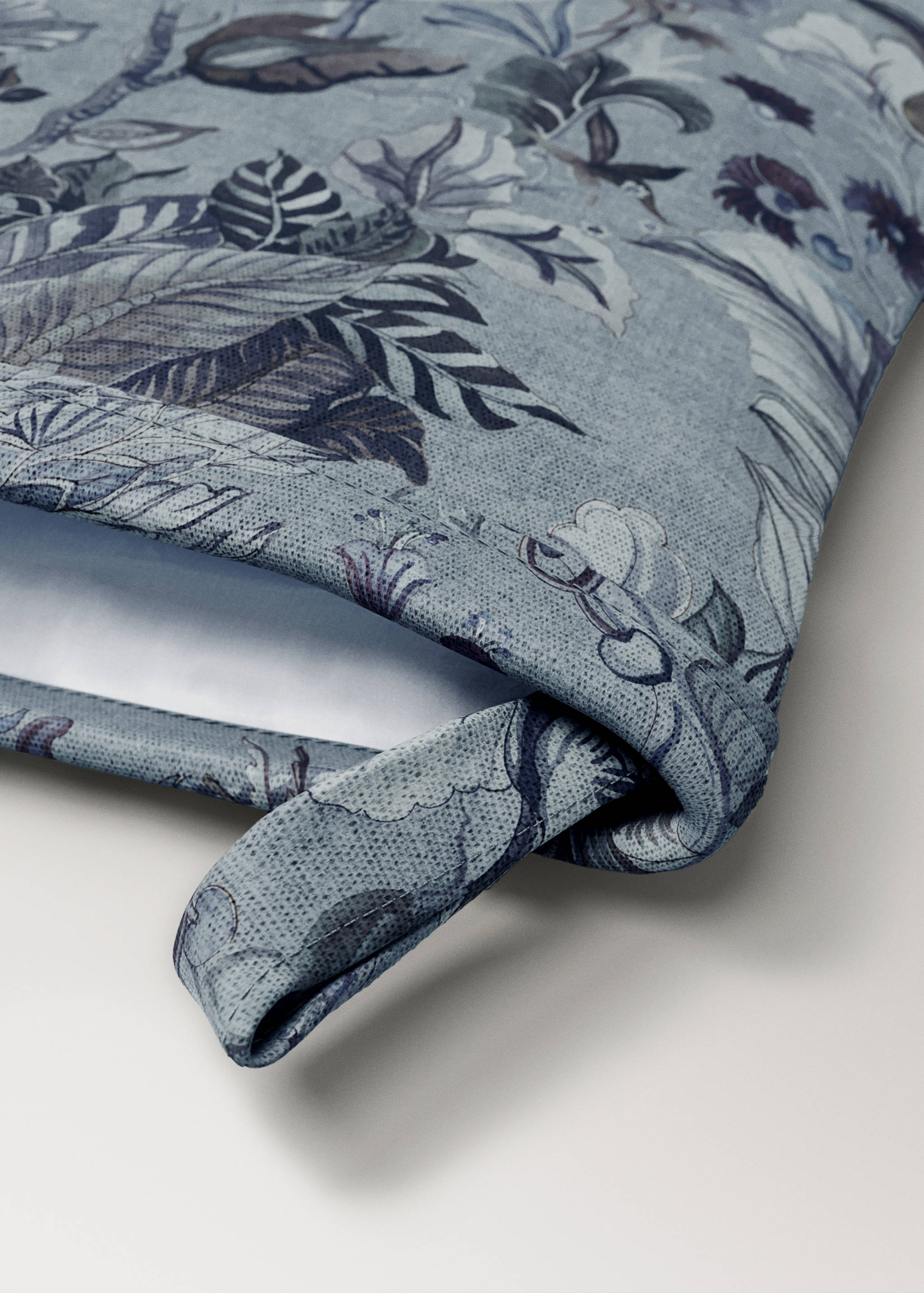 Ovenhandschoen van katoen en linnen met print - Detail van het artikel 2