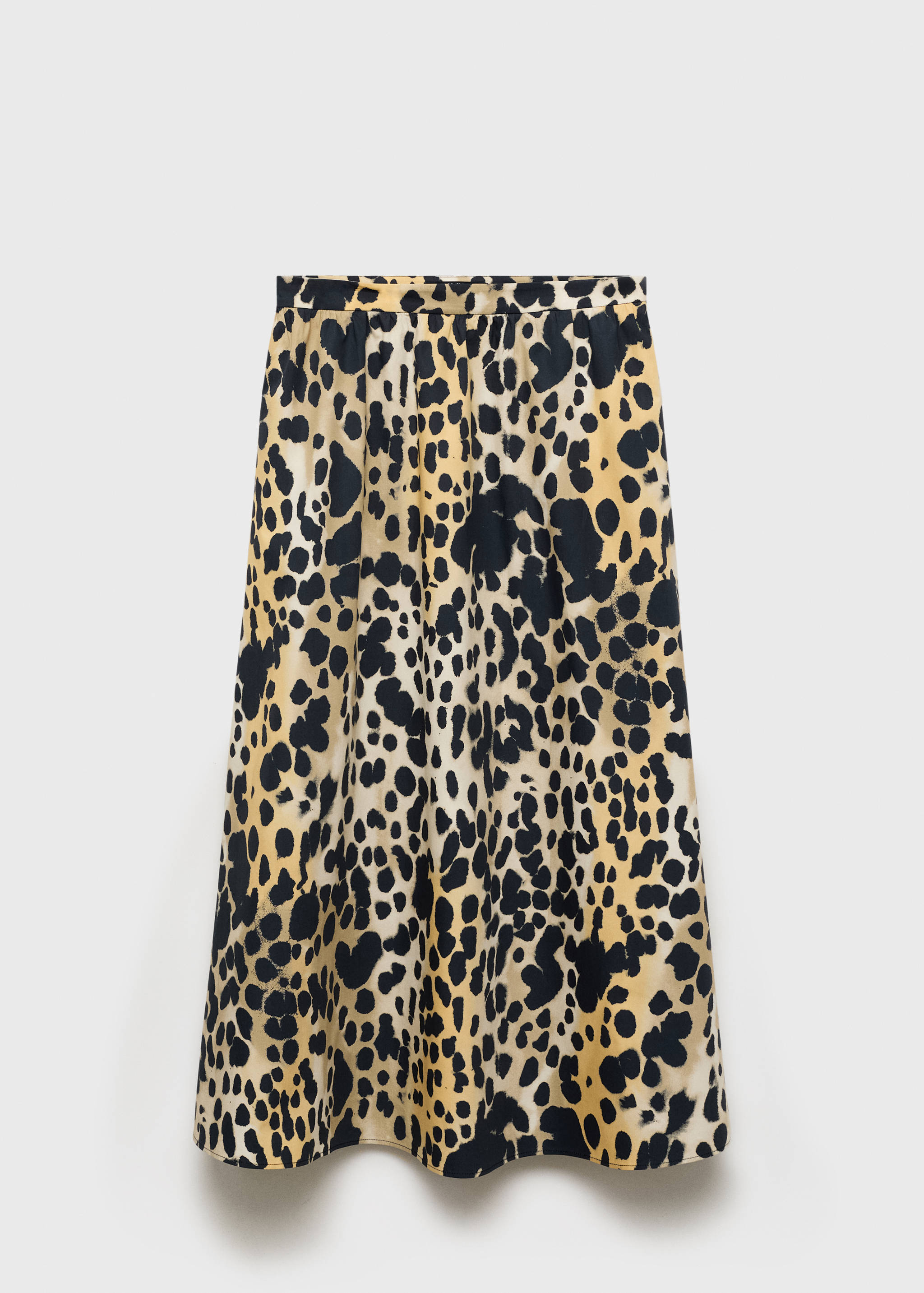 Falda midi leopardo - Artículo sin modelo