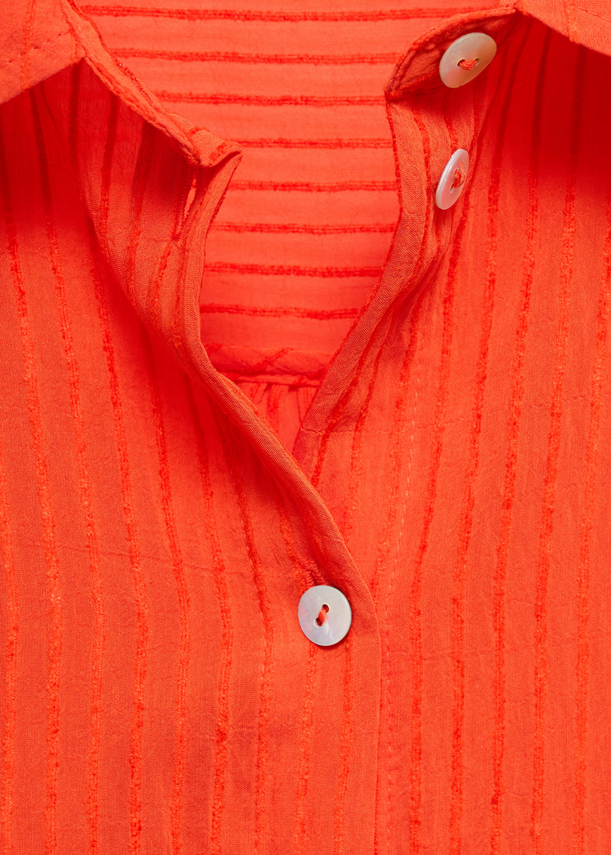 Oversized crinkled-effect shirt - Details of the article 8